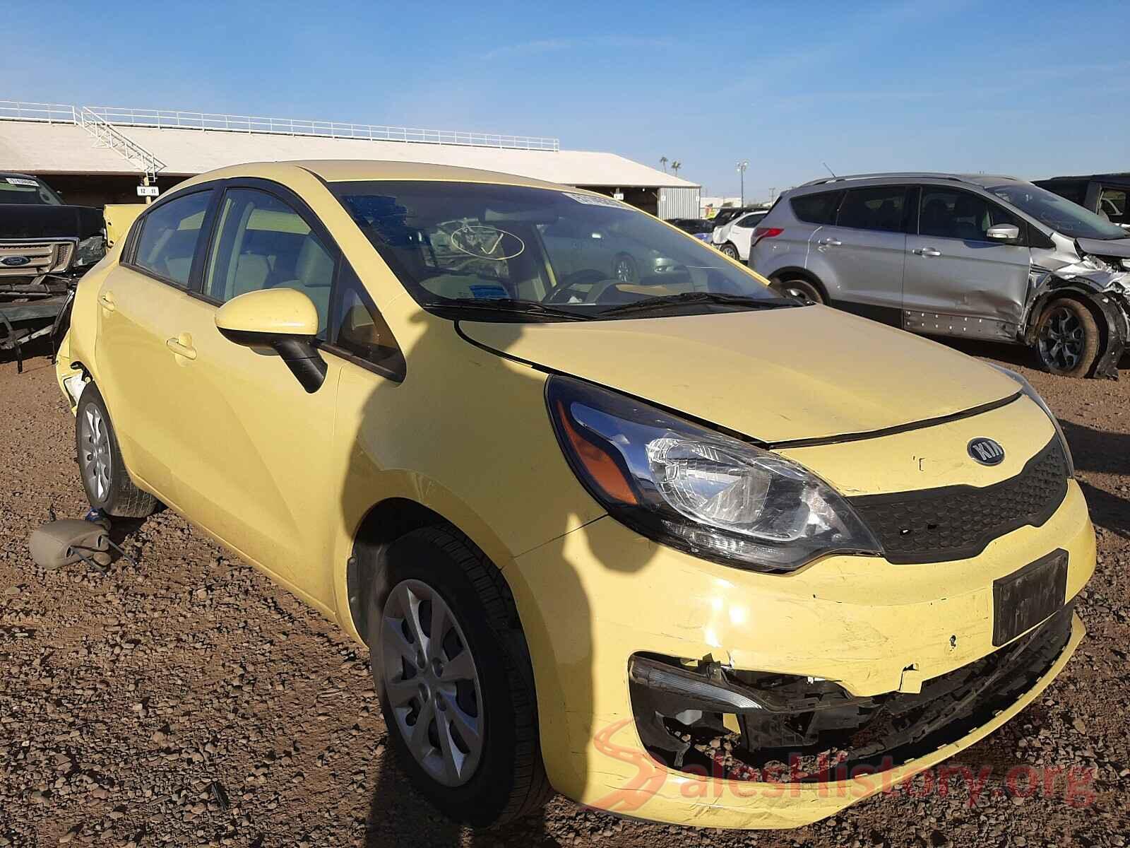 KNADM4A35G6565807 2016 KIA RIO