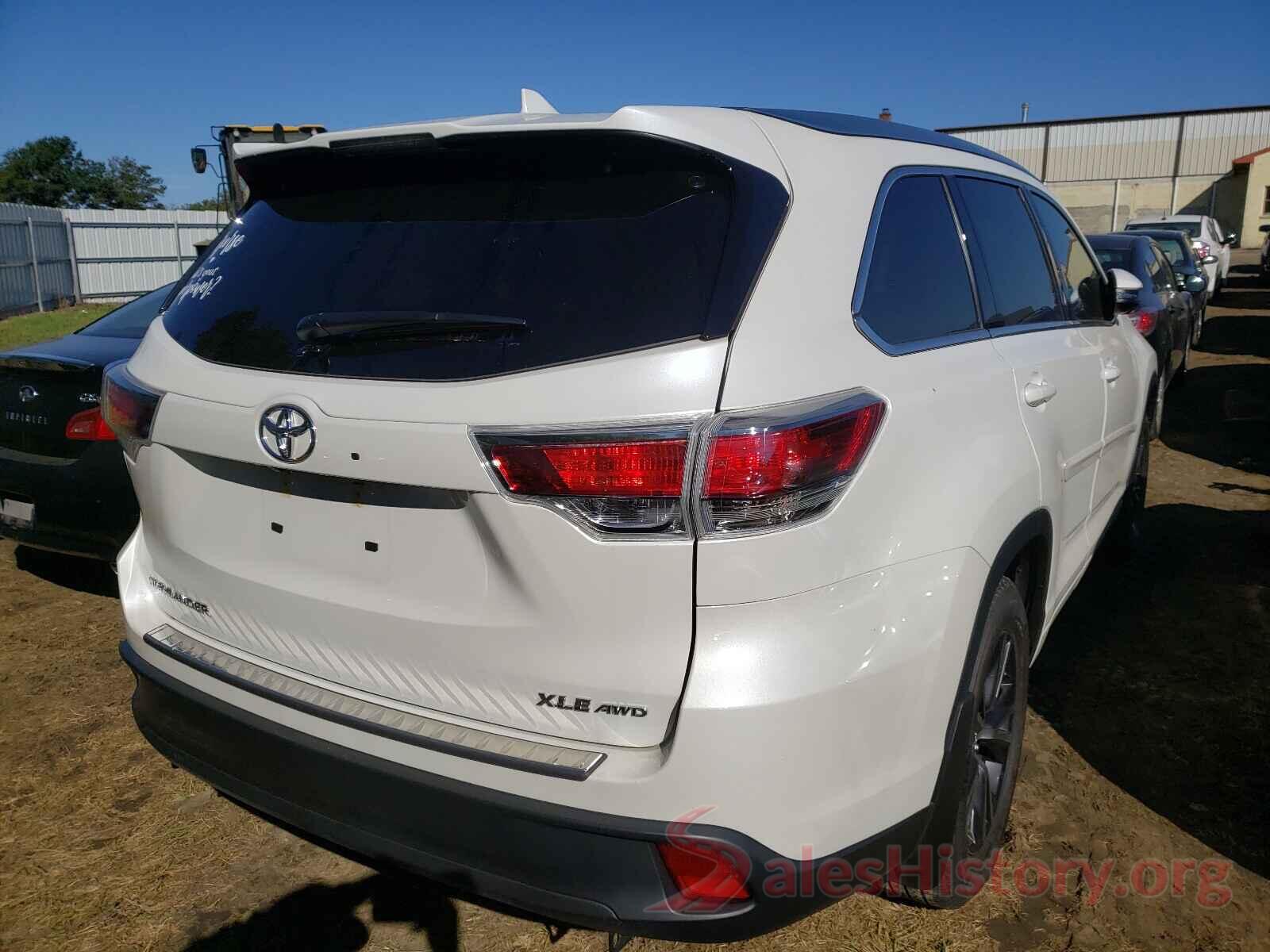 5TDJKRFH0GS340580 2016 TOYOTA HIGHLANDER