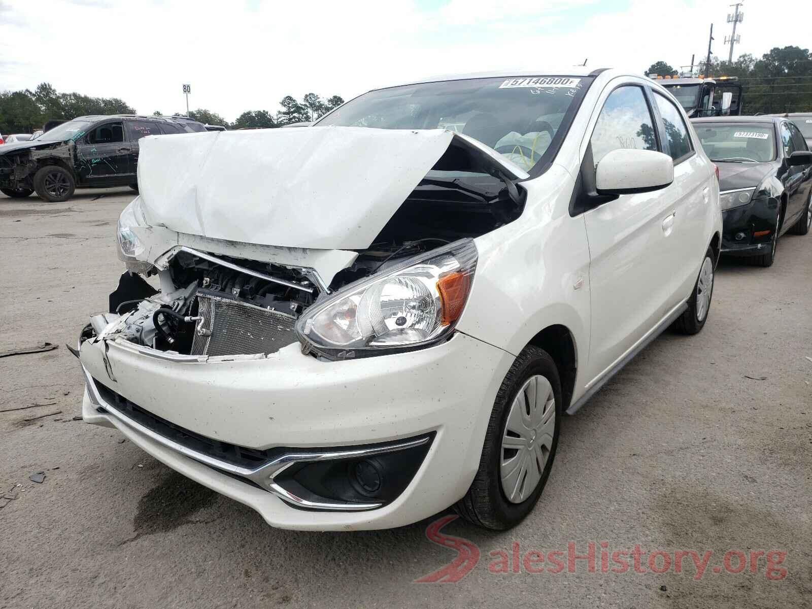 ML32A3HJXKH006626 2019 MITSUBISHI MIRAGE