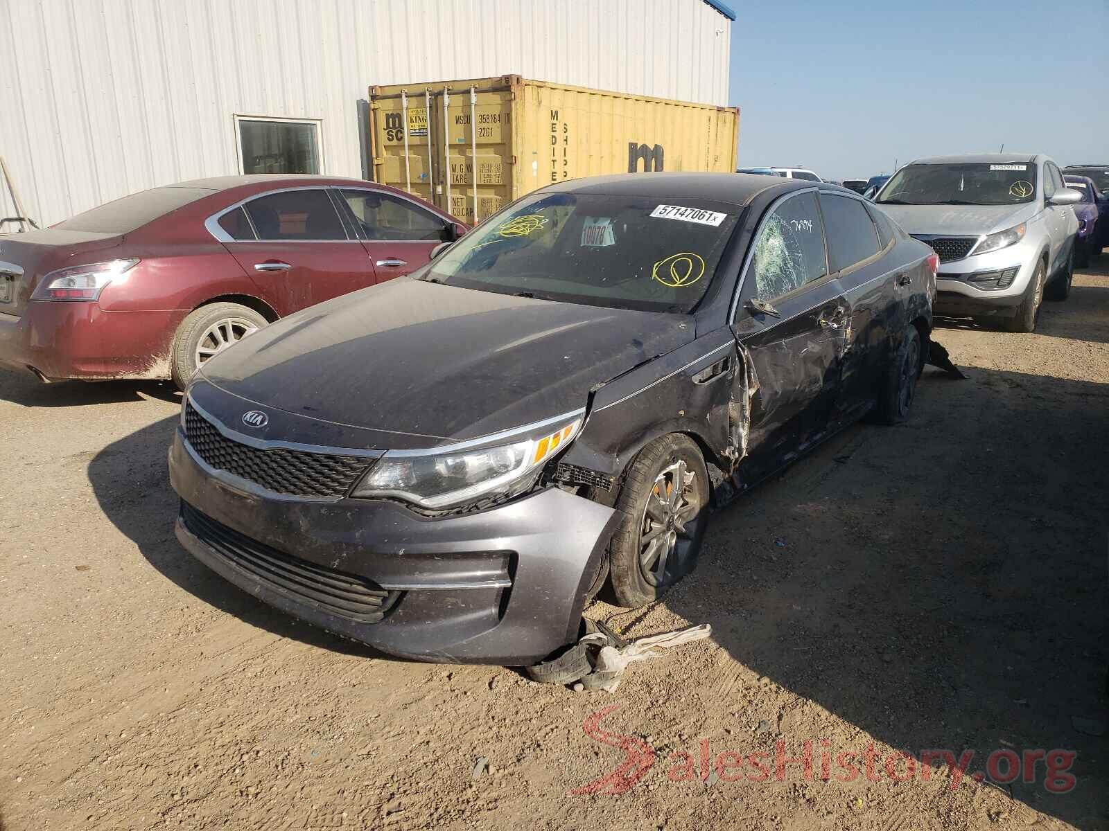 5XXGT4L10GG092057 2016 KIA OPTIMA