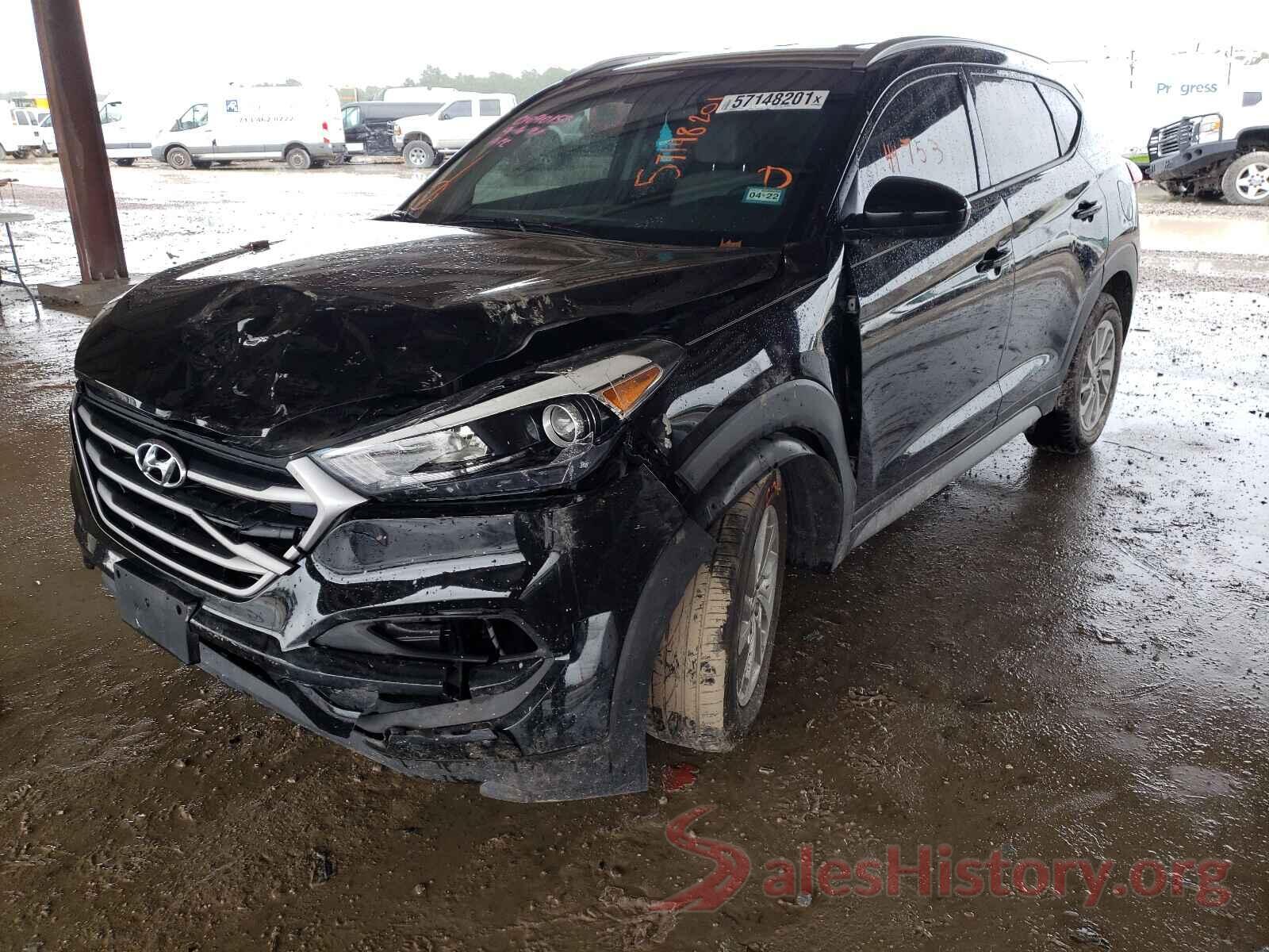 KM8J33A4XJU797734 2018 HYUNDAI TUCSON