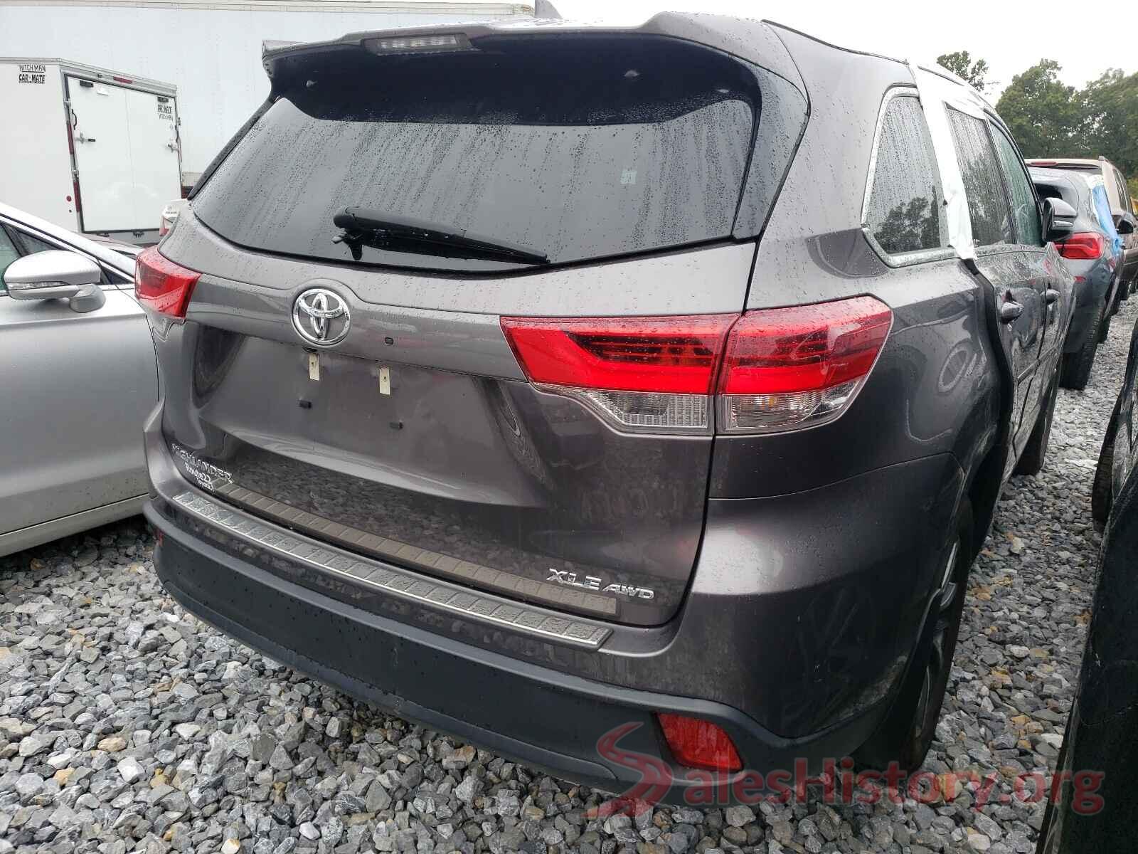 5TDJZRFH4KS616120 2019 TOYOTA HIGHLANDER