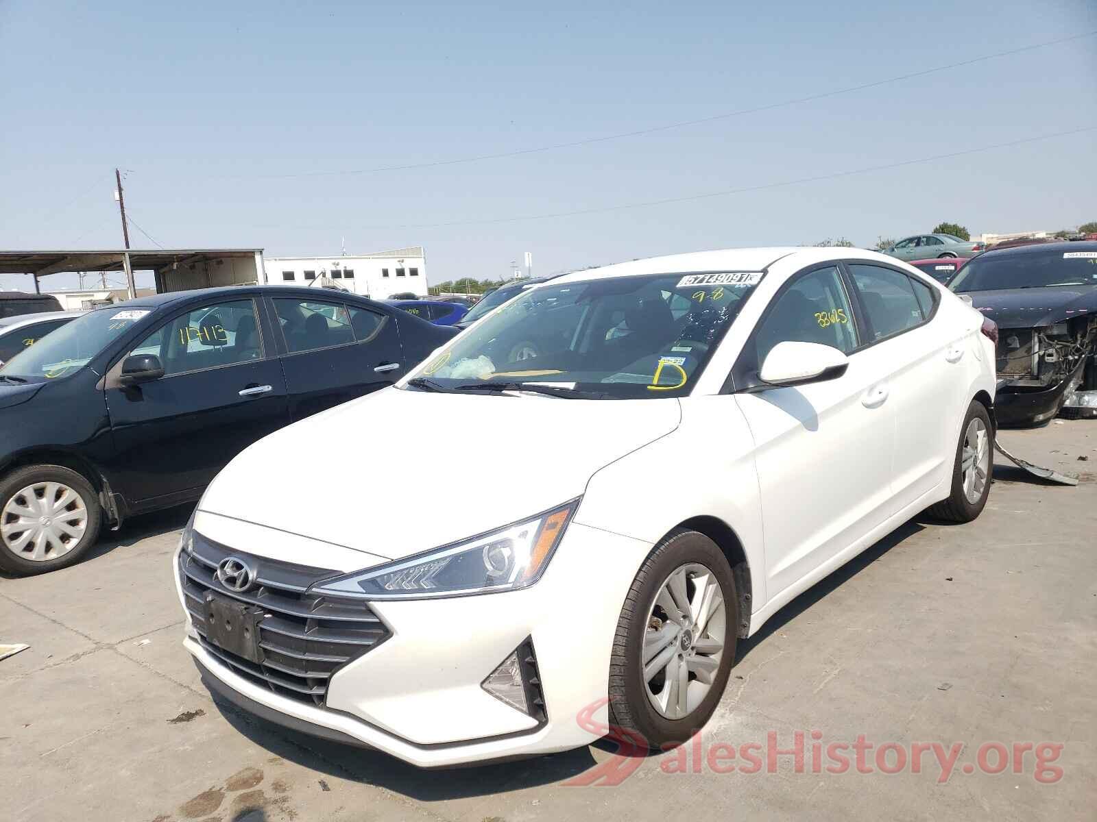 5NPD84LF7LH584390 2020 HYUNDAI ELANTRA