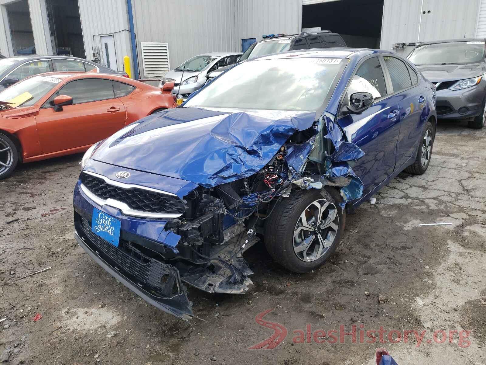 3KPF24AD0KE007201 2019 KIA FORTE