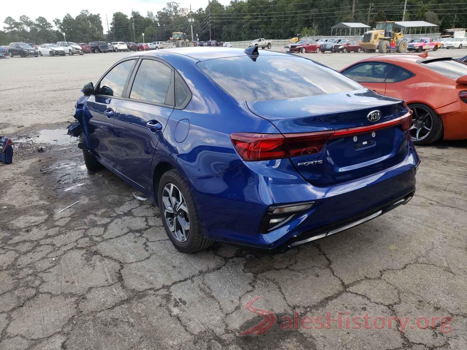 3KPF24AD0KE007201 2019 KIA FORTE