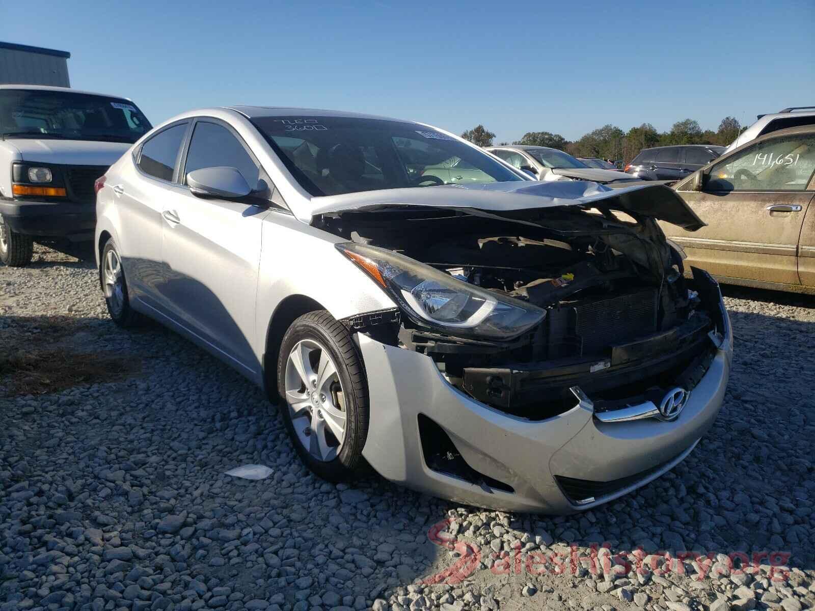 5NPDH4AE5GH674962 2016 HYUNDAI ELANTRA