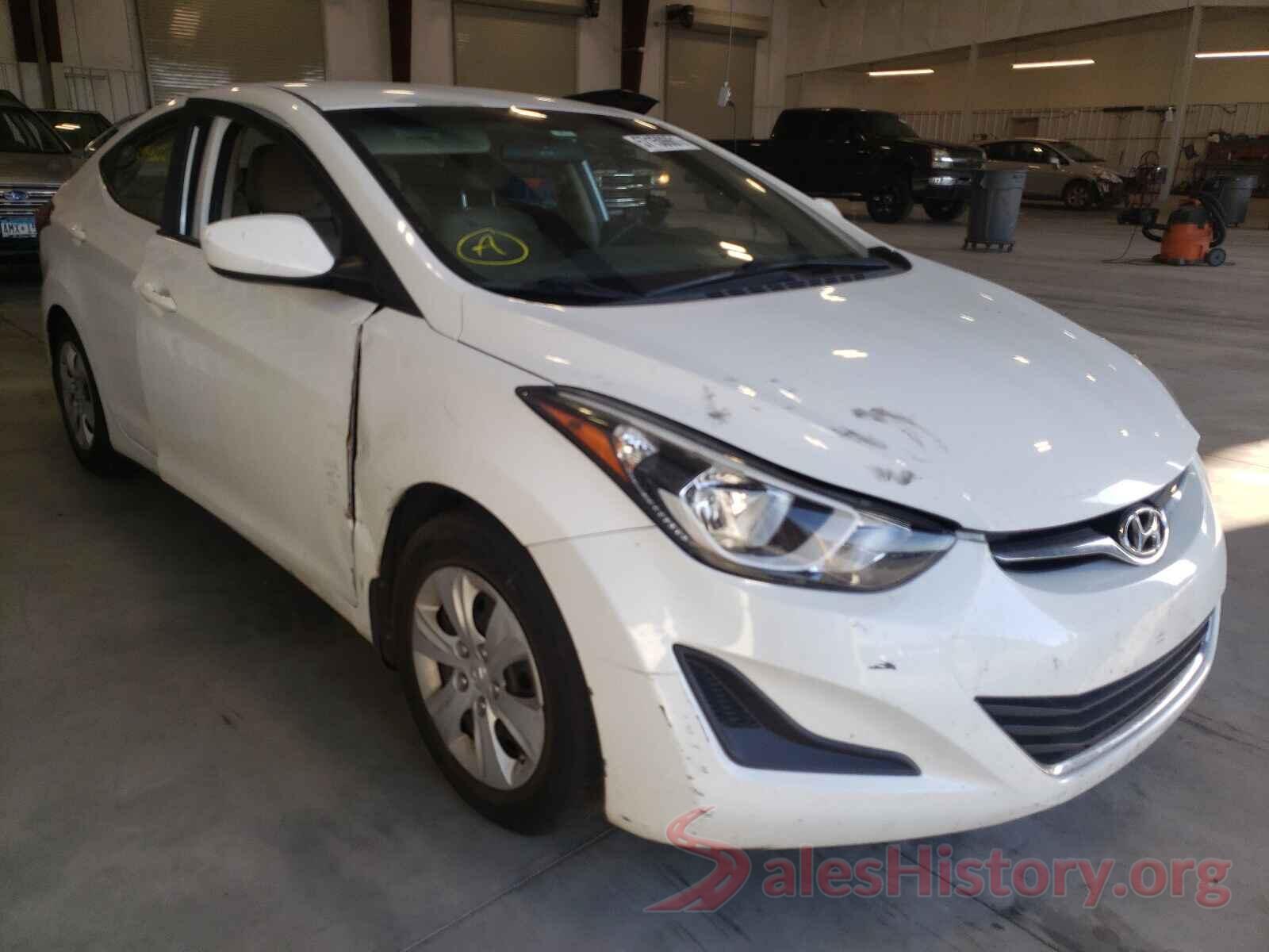 5NPDH4AE0GH758333 2016 HYUNDAI ELANTRA