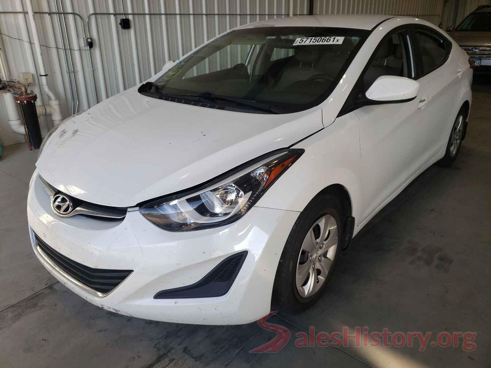 5NPDH4AE0GH758333 2016 HYUNDAI ELANTRA