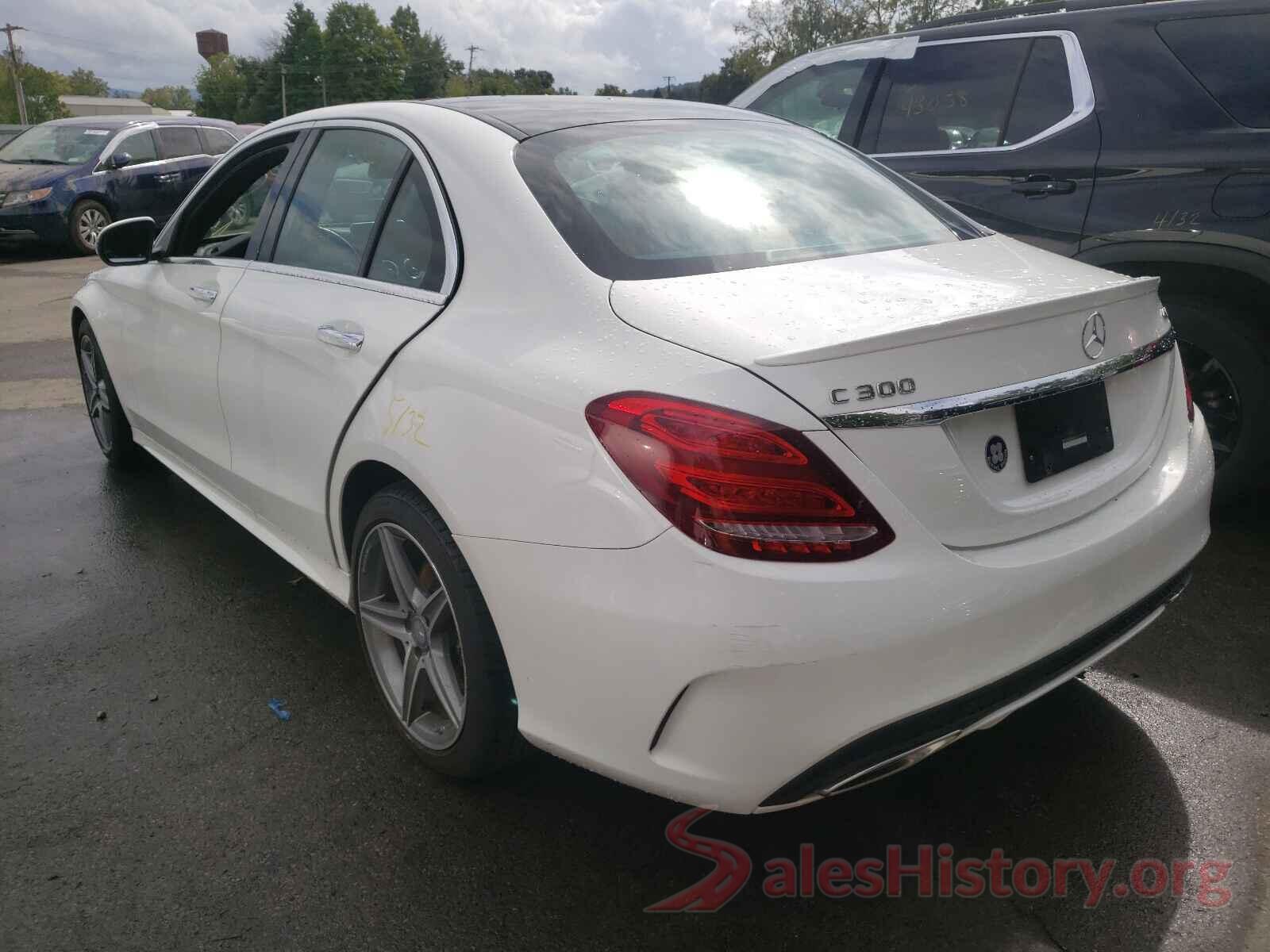 WDDWF4KB0HR257638 2017 MERCEDES-BENZ C-CLASS