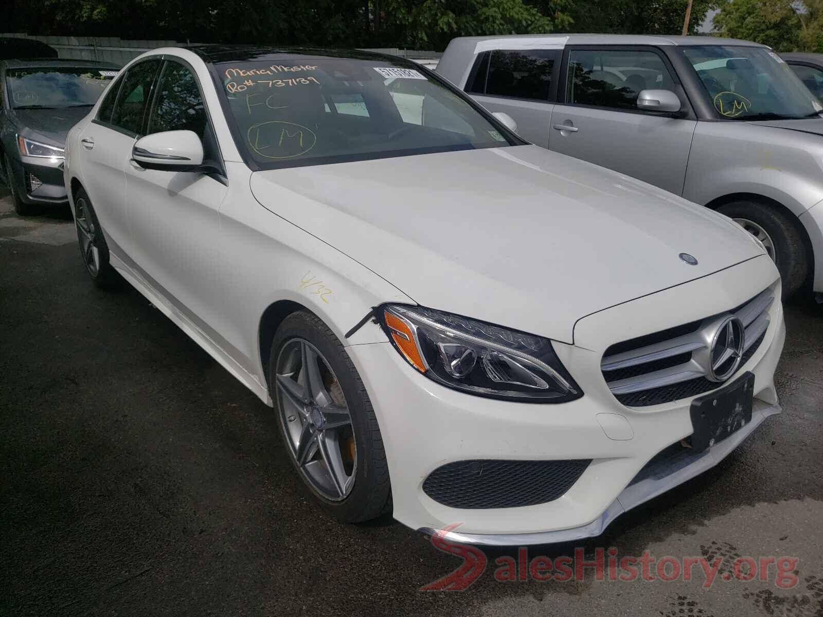 WDDWF4KB0HR257638 2017 MERCEDES-BENZ C-CLASS