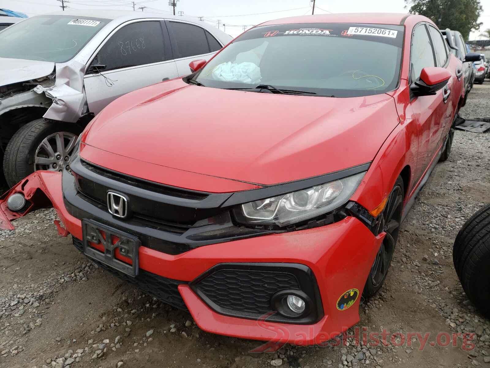 SHHFK7H40HU411401 2017 HONDA CIVIC