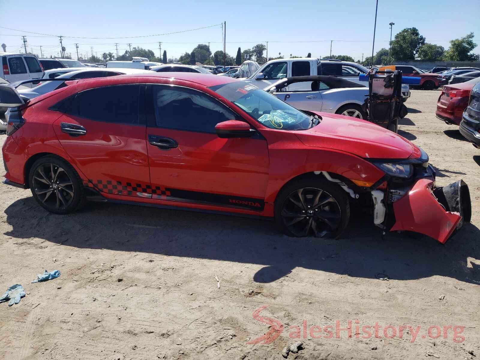 SHHFK7H40HU411401 2017 HONDA CIVIC