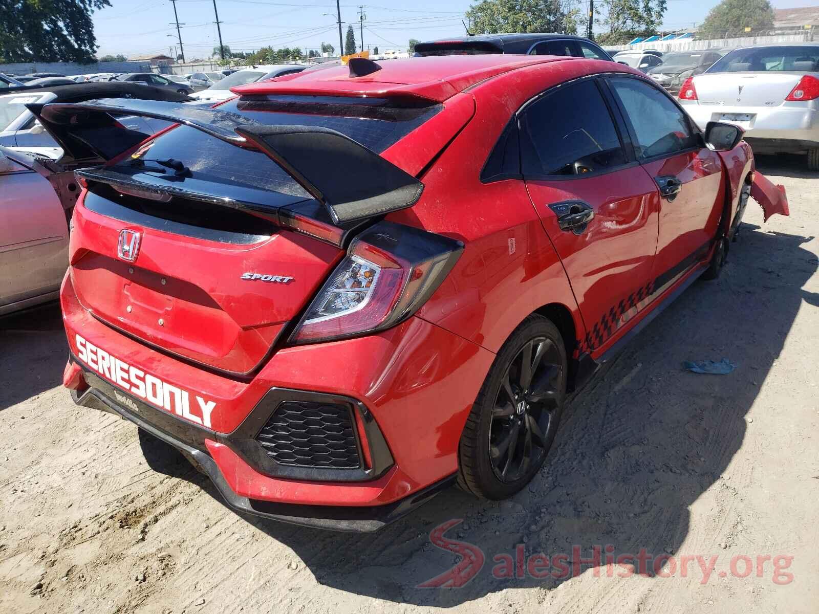 SHHFK7H40HU411401 2017 HONDA CIVIC