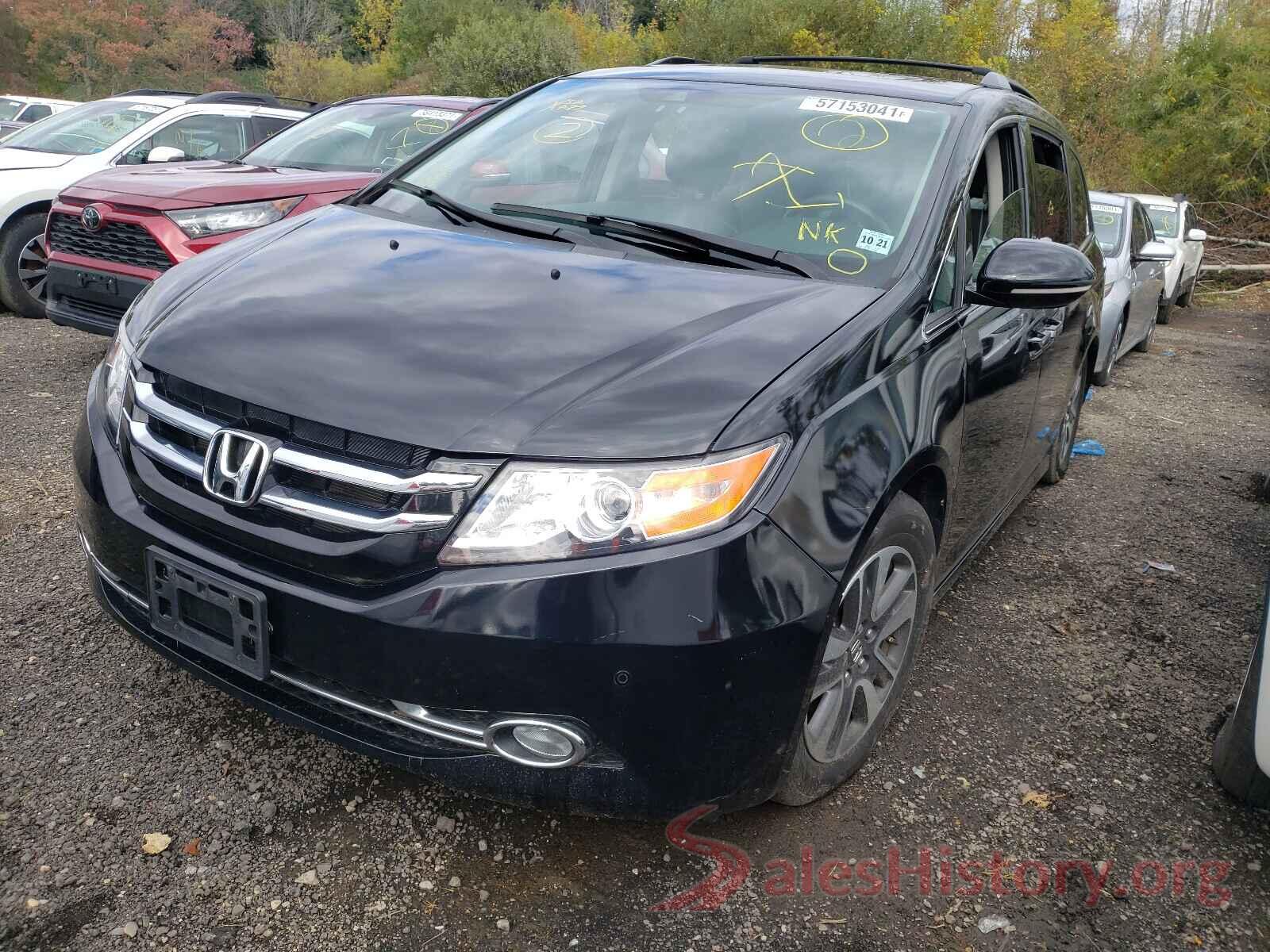 5FNRL5H9XGB132886 2016 HONDA ODYSSEY