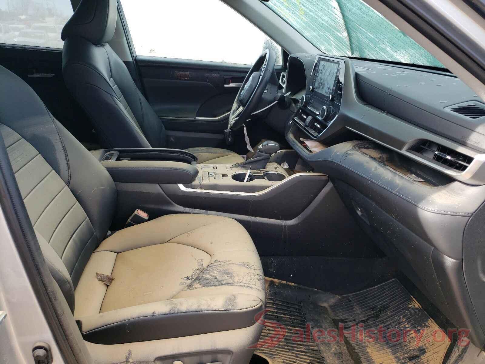 5TDGZRAH1LS016707 2020 TOYOTA HIGHLANDER