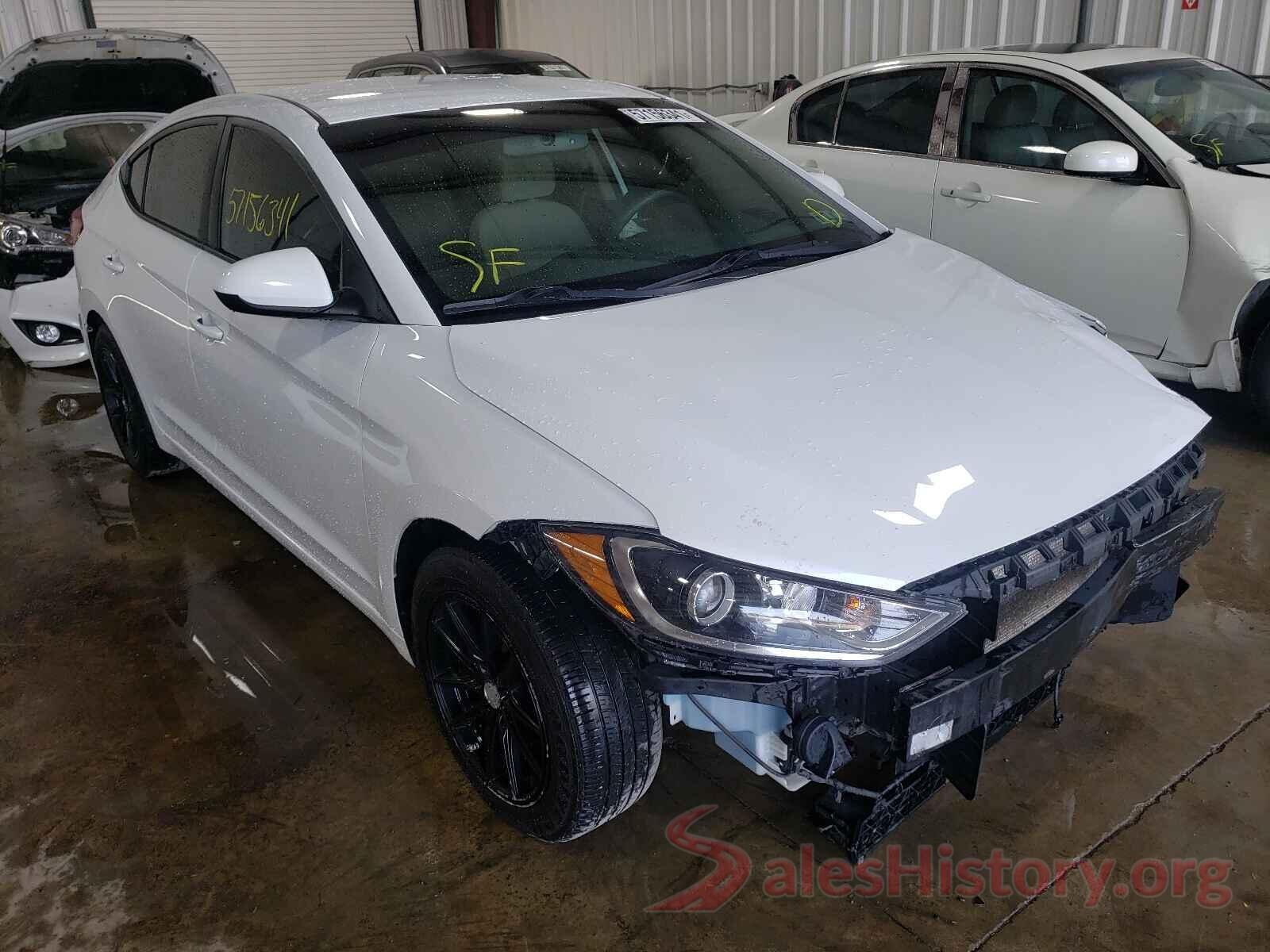 5NPD84LF3JH252718 2018 HYUNDAI ELANTRA