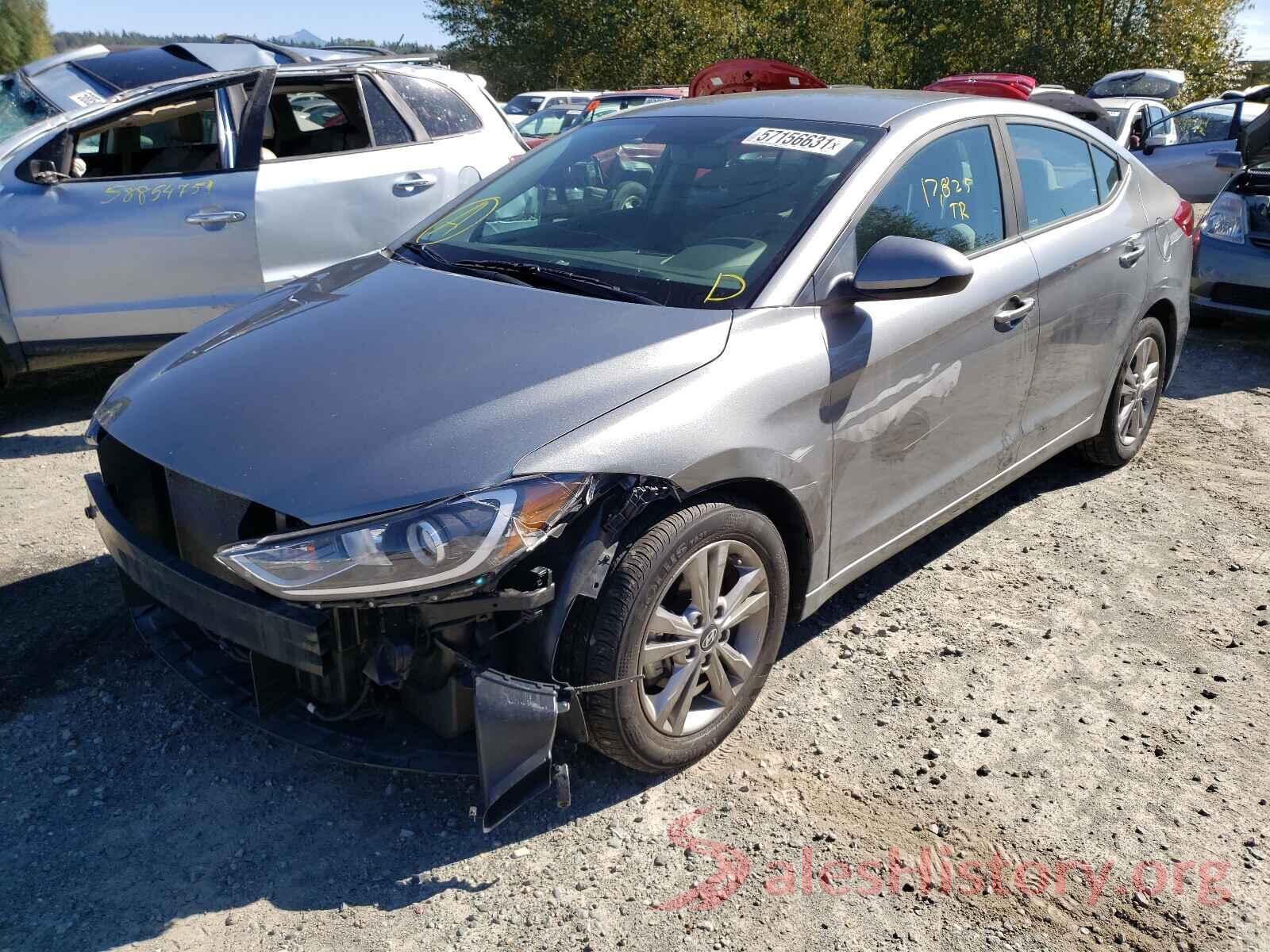 KMHD84LF4JU563060 2018 HYUNDAI ELANTRA