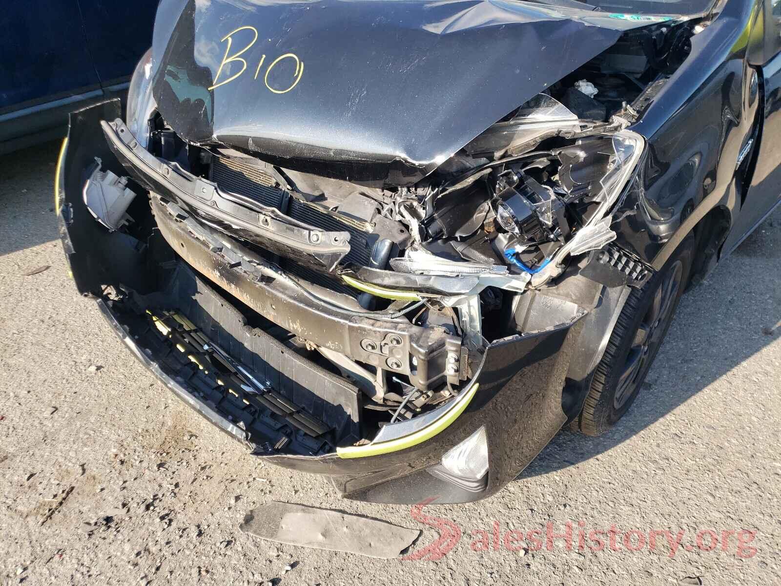 JTDKDTB39G1120048 2016 TOYOTA PRIUS