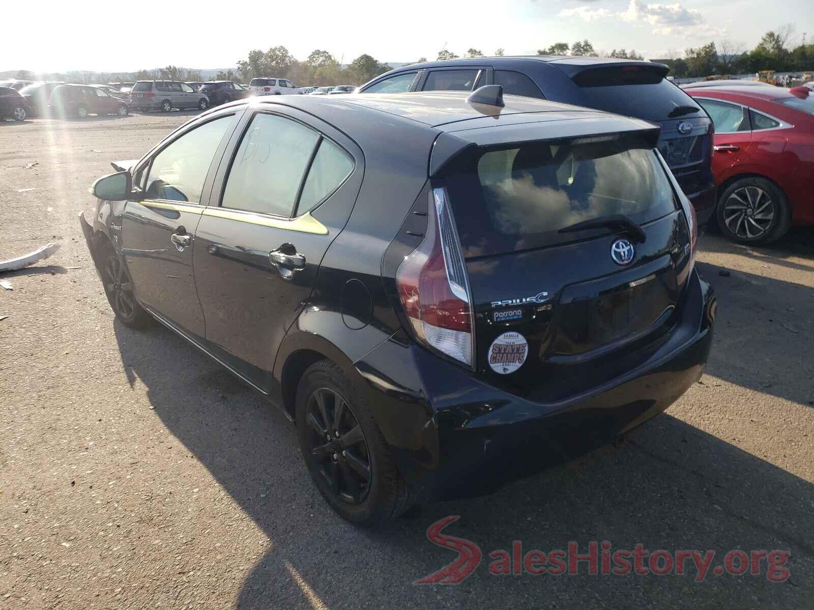 JTDKDTB39G1120048 2016 TOYOTA PRIUS