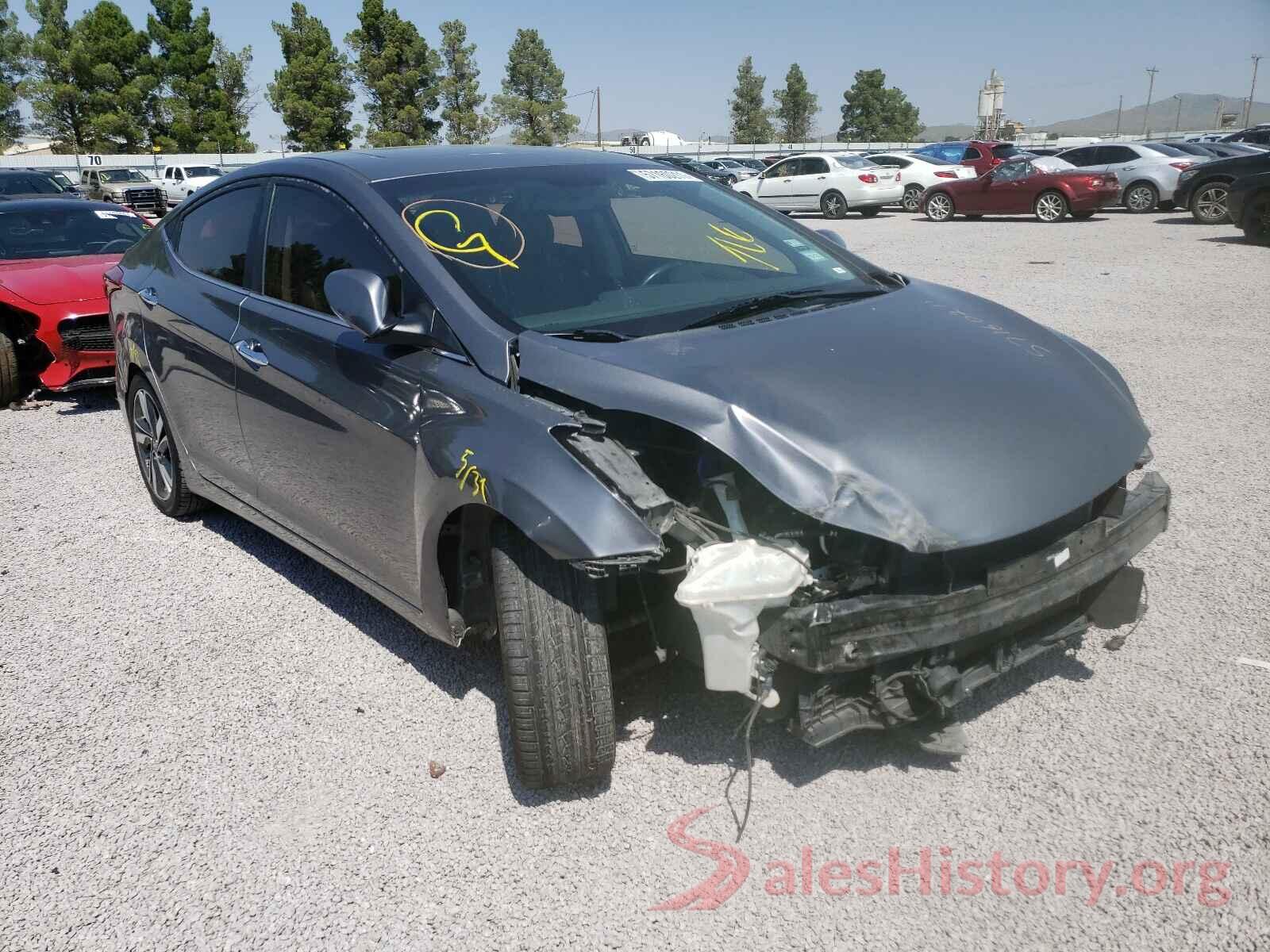 KMHDH4AE5GU636956 2016 HYUNDAI ELANTRA