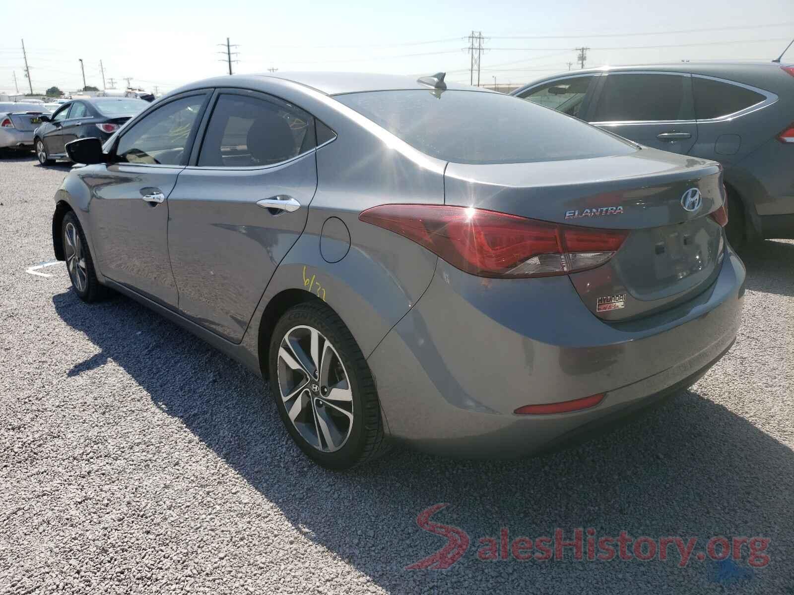 KMHDH4AE5GU636956 2016 HYUNDAI ELANTRA