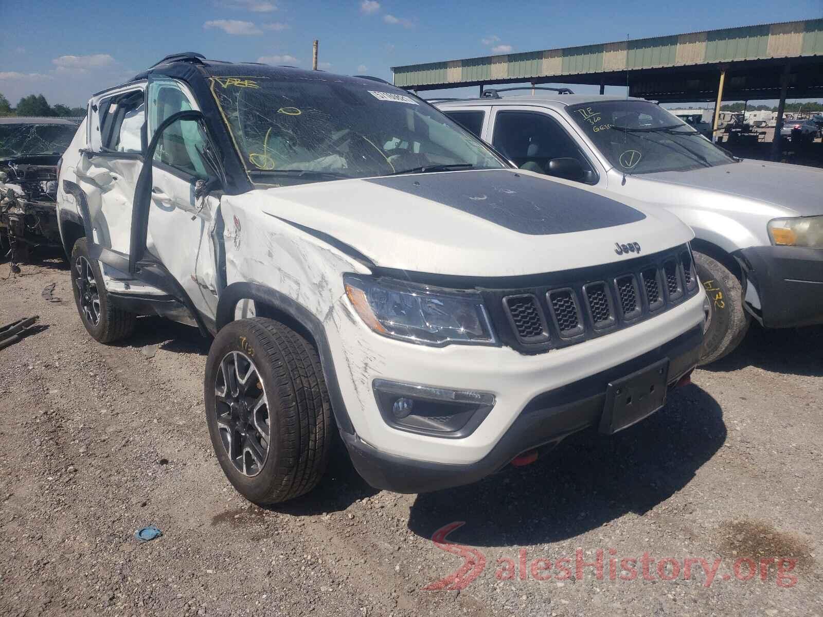 3C4NJDDB7LT177321 2020 JEEP COMPASS