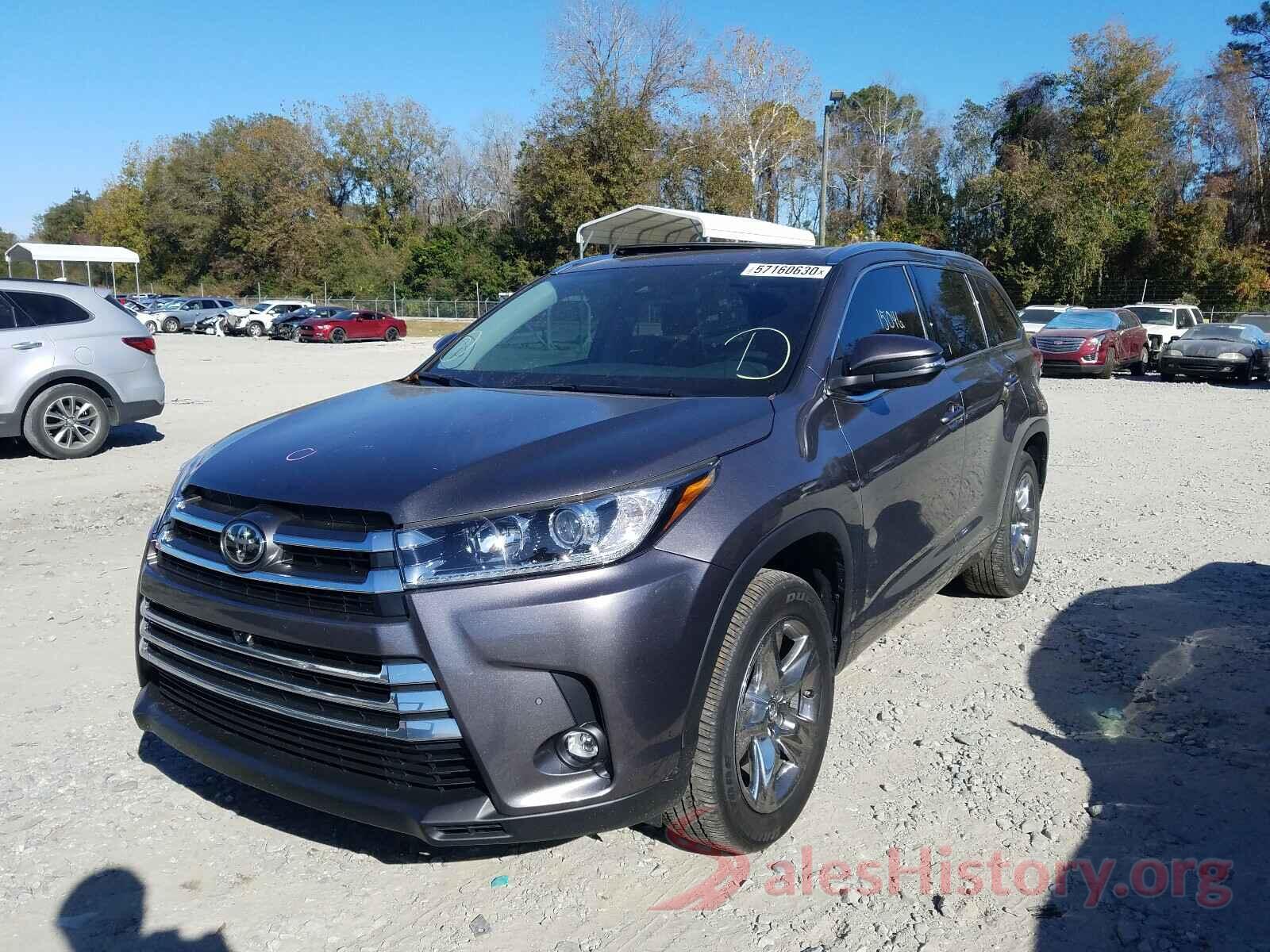 5TDYZRFH5KS347639 2019 TOYOTA HIGHLANDER