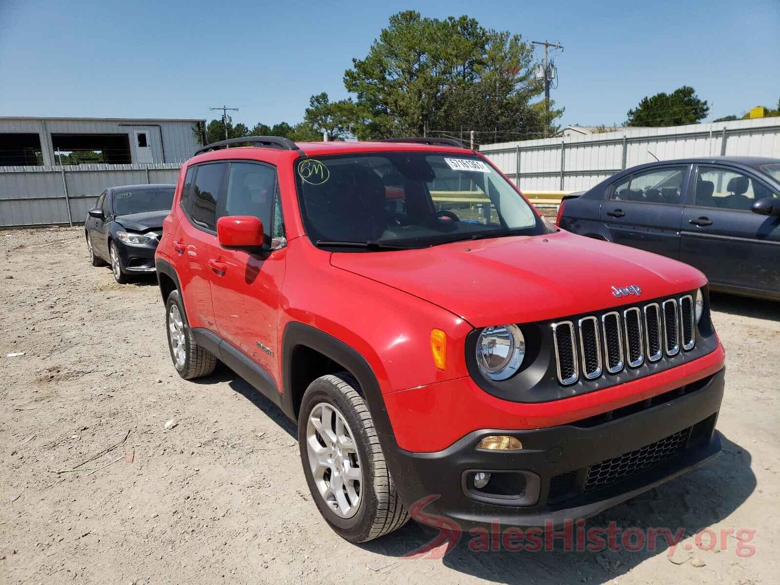 ZACCJBBT7GPD93772 2016 JEEP RENEGADE