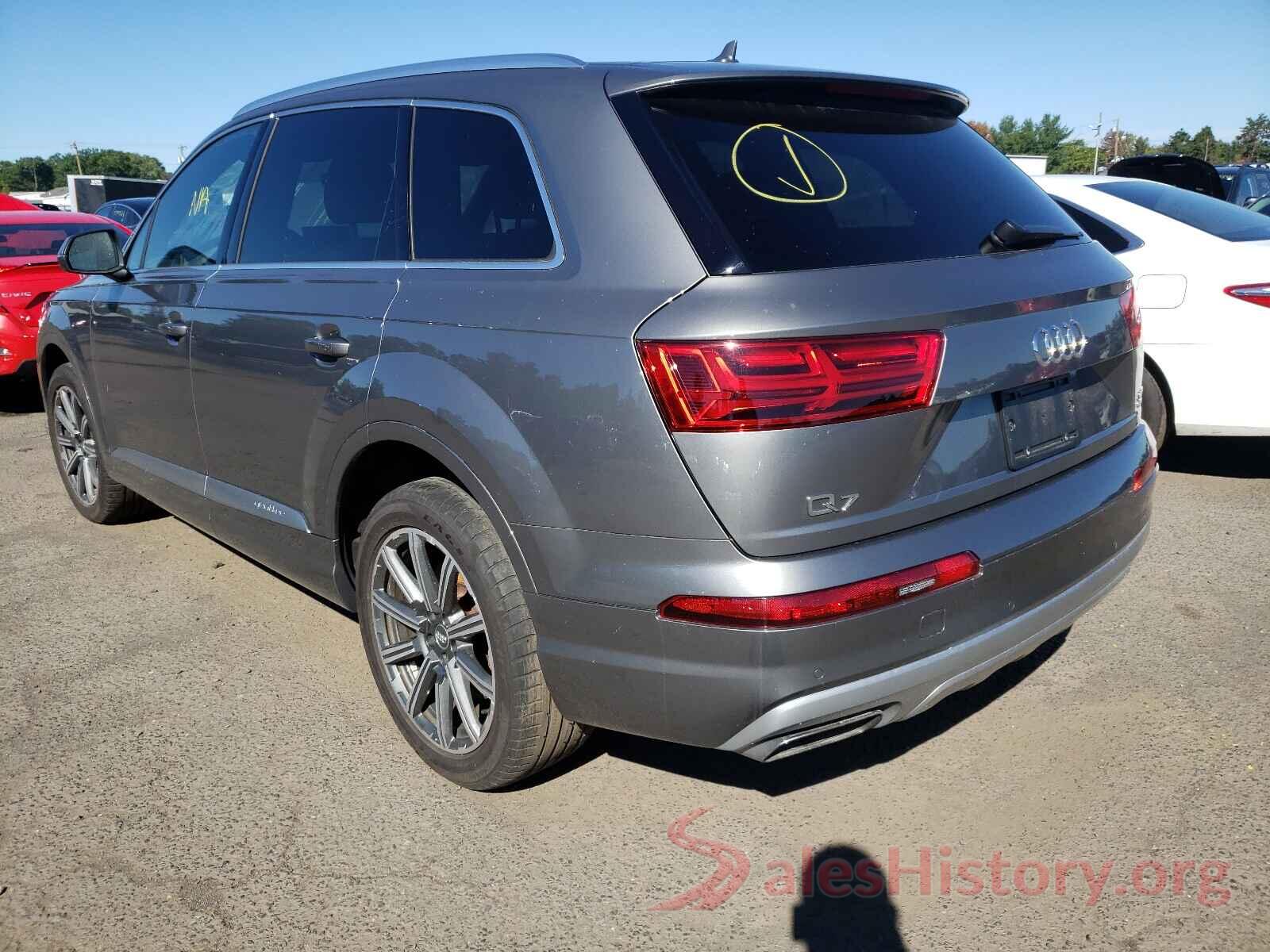 WA1LAAF71HD030434 2017 AUDI Q7