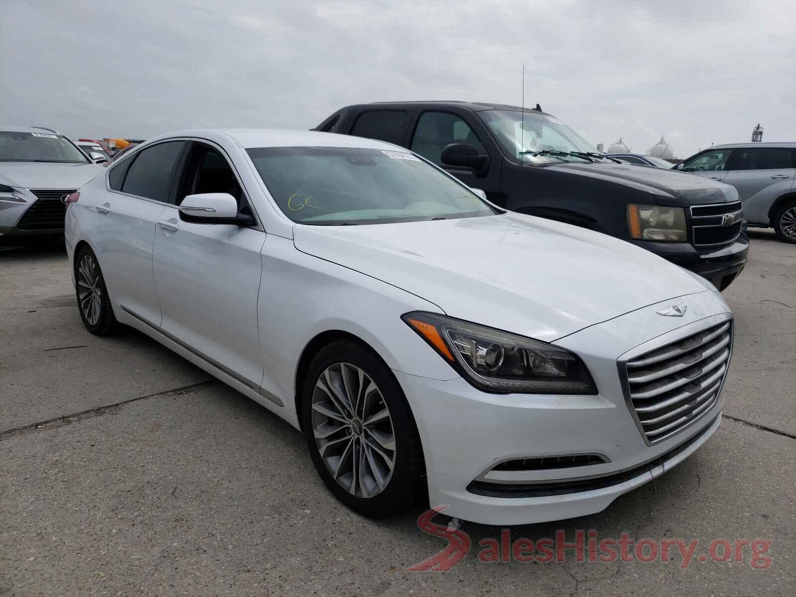 KMHGN4JE0GU111809 2016 HYUNDAI GENESIS