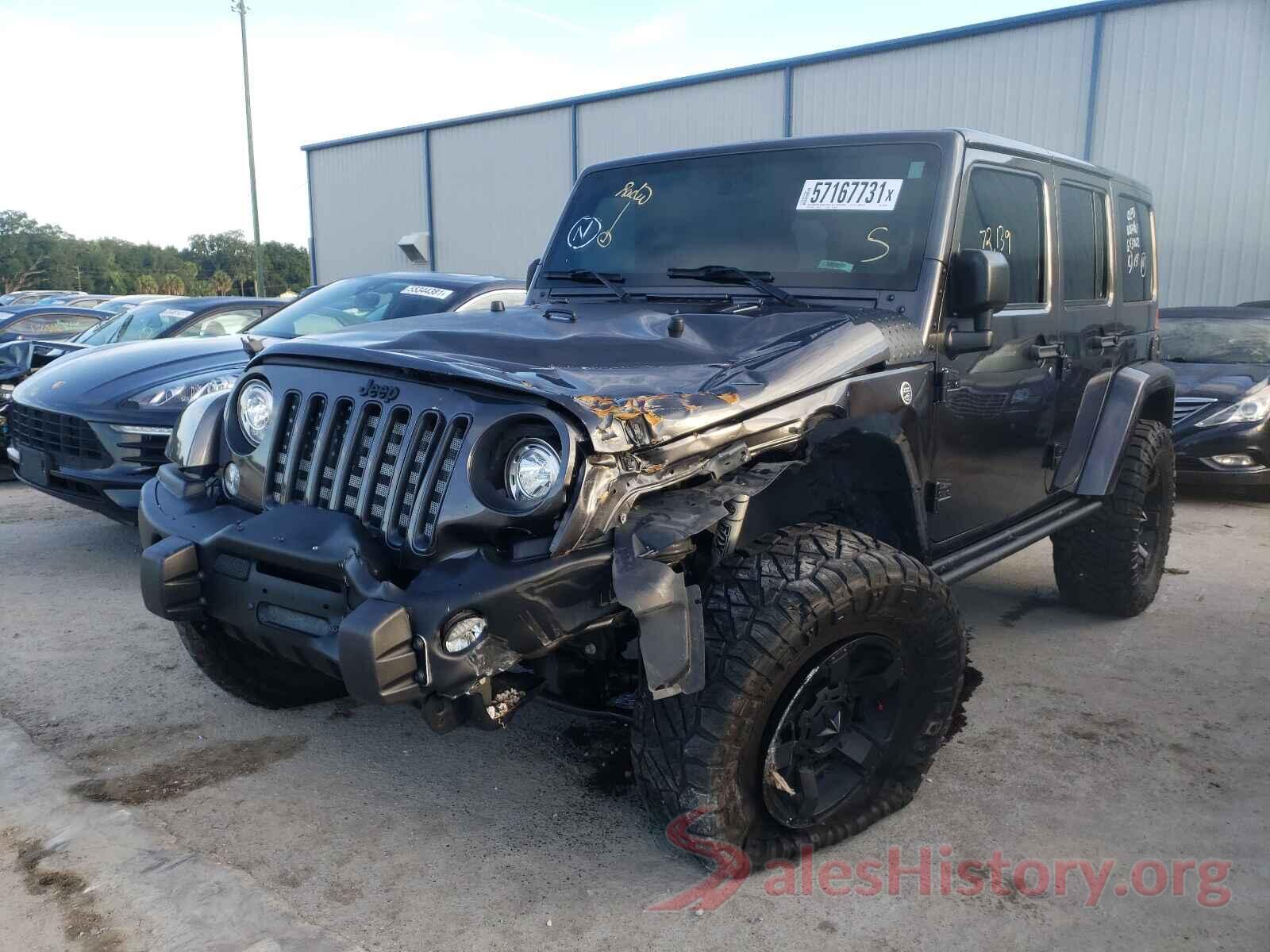 1C4BJWEG2HL608126 2017 JEEP WRANGLER