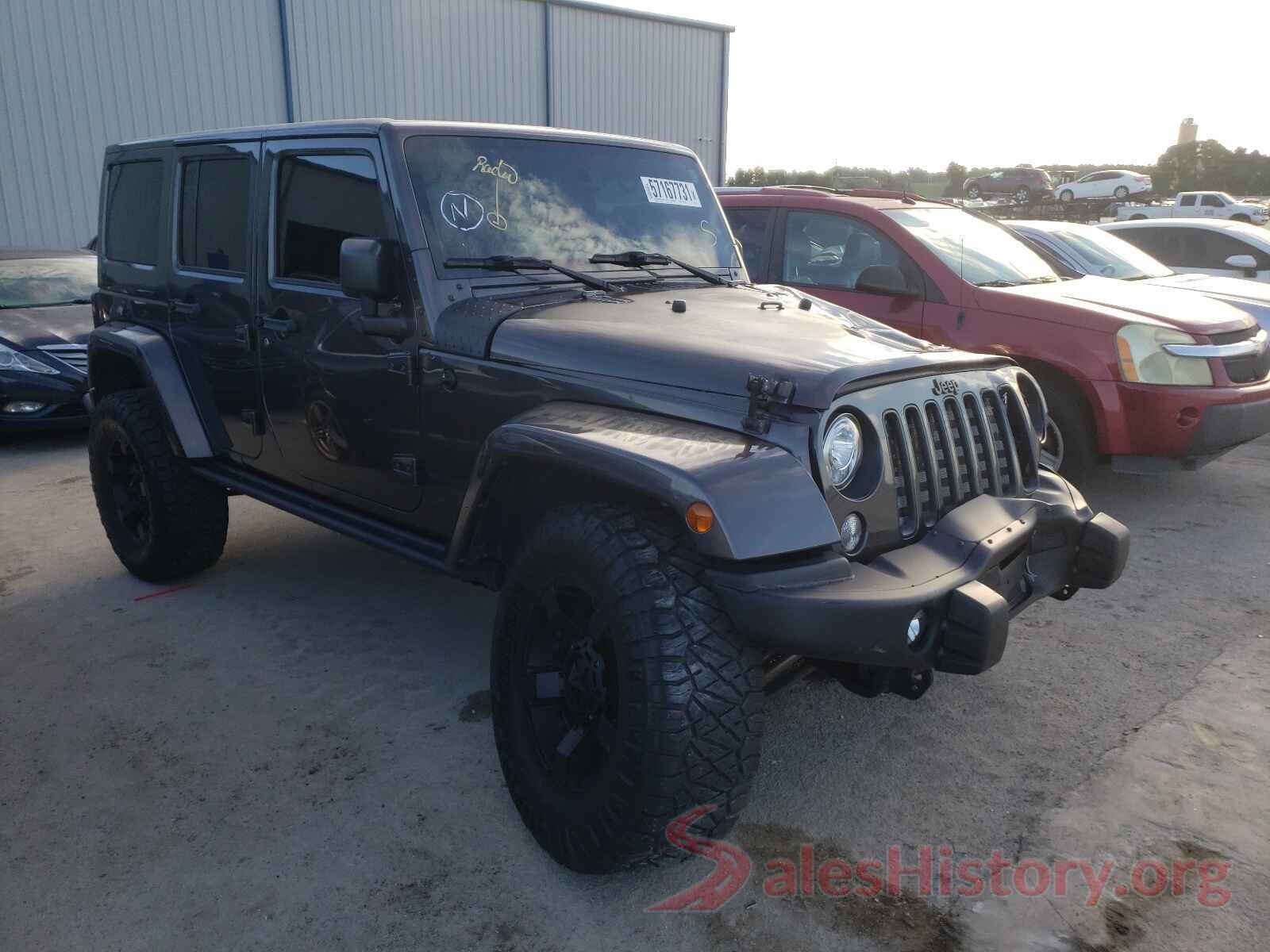 1C4BJWEG2HL608126 2017 JEEP WRANGLER