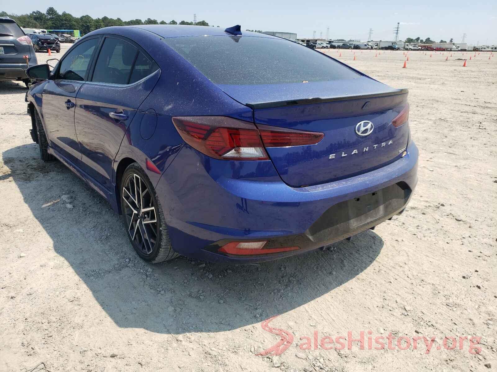 KMHD04LB0KU861238 2019 HYUNDAI ELANTRA