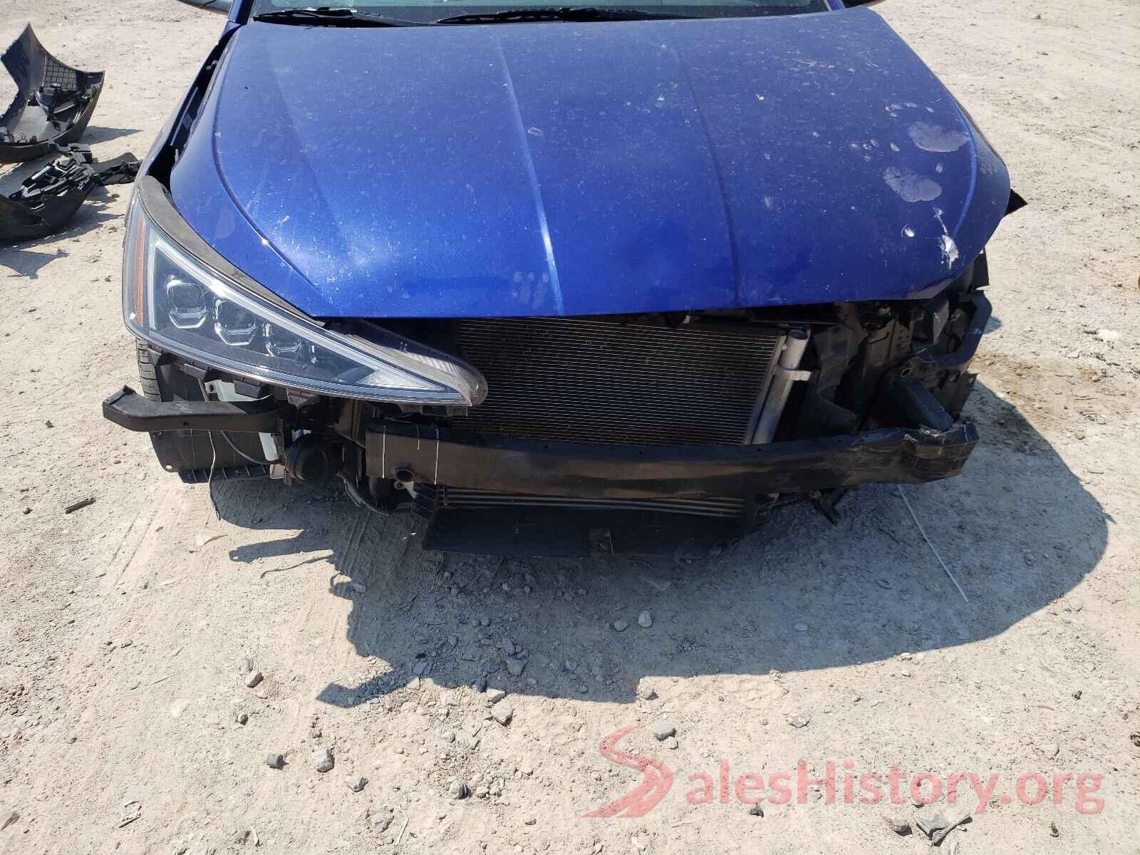 KMHD04LB0KU861238 2019 HYUNDAI ELANTRA