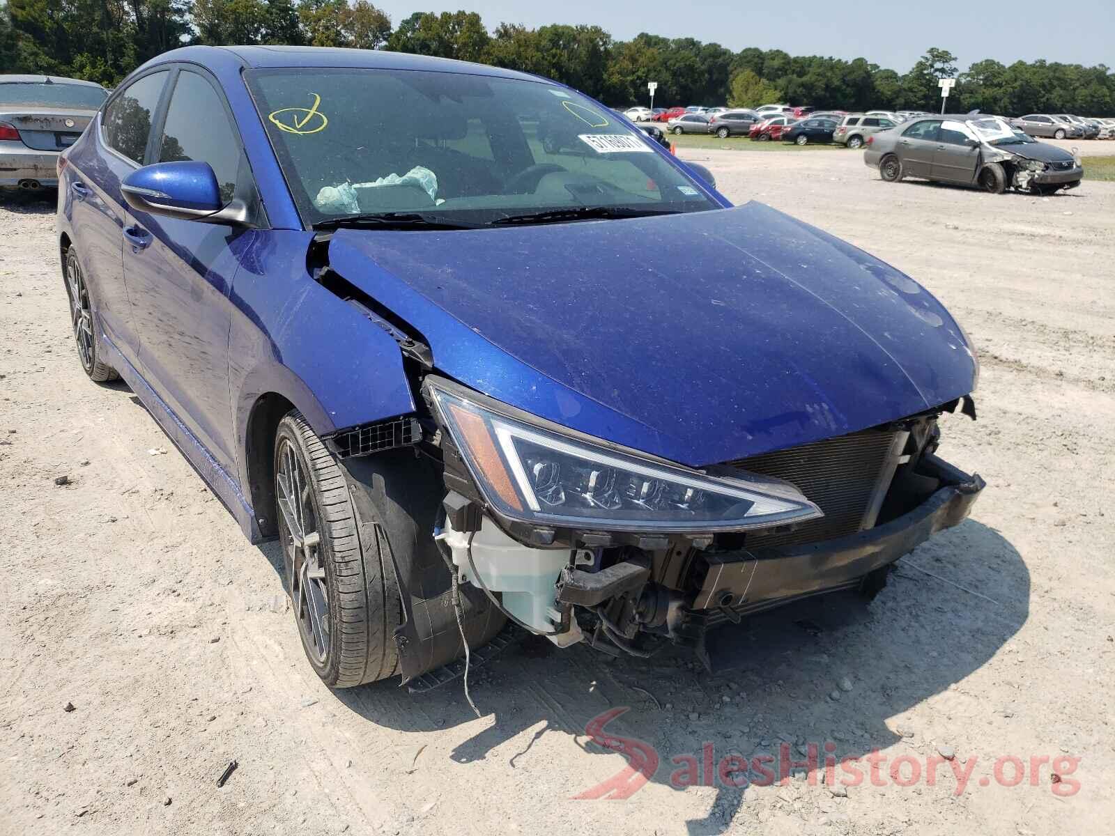 KMHD04LB0KU861238 2019 HYUNDAI ELANTRA