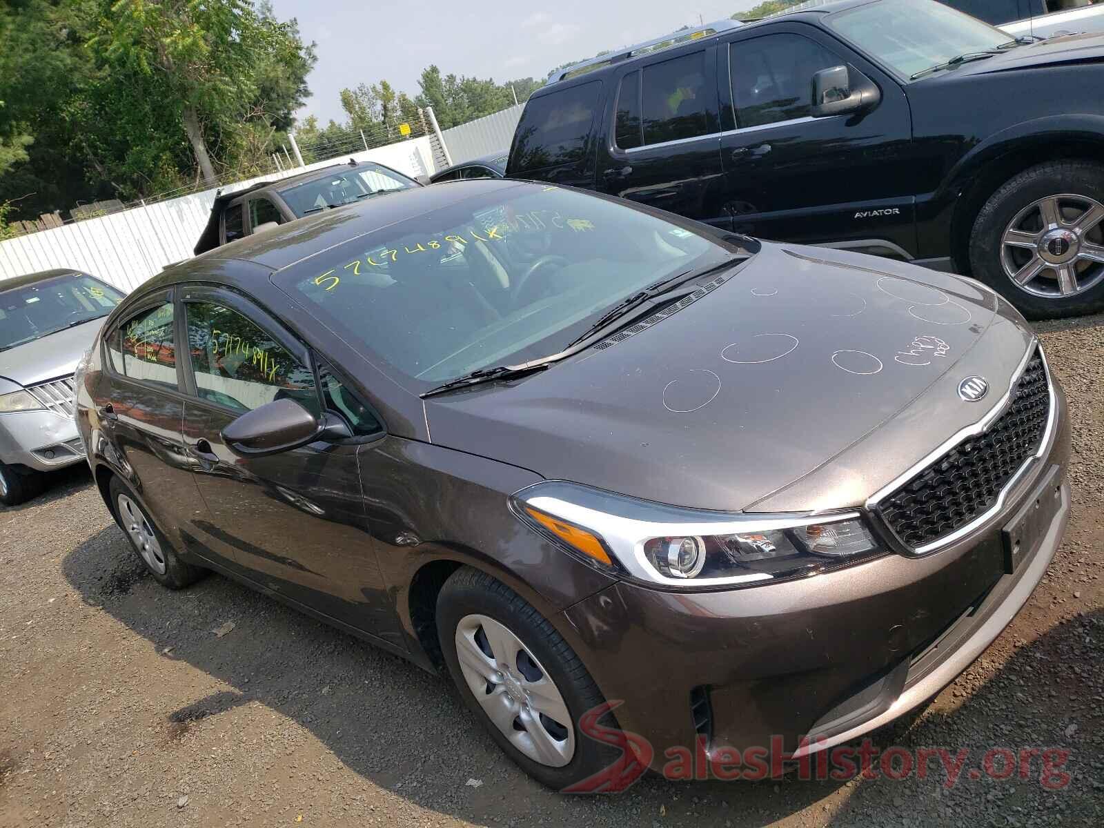 3KPFK4A73HE158794 2017 KIA FORTE