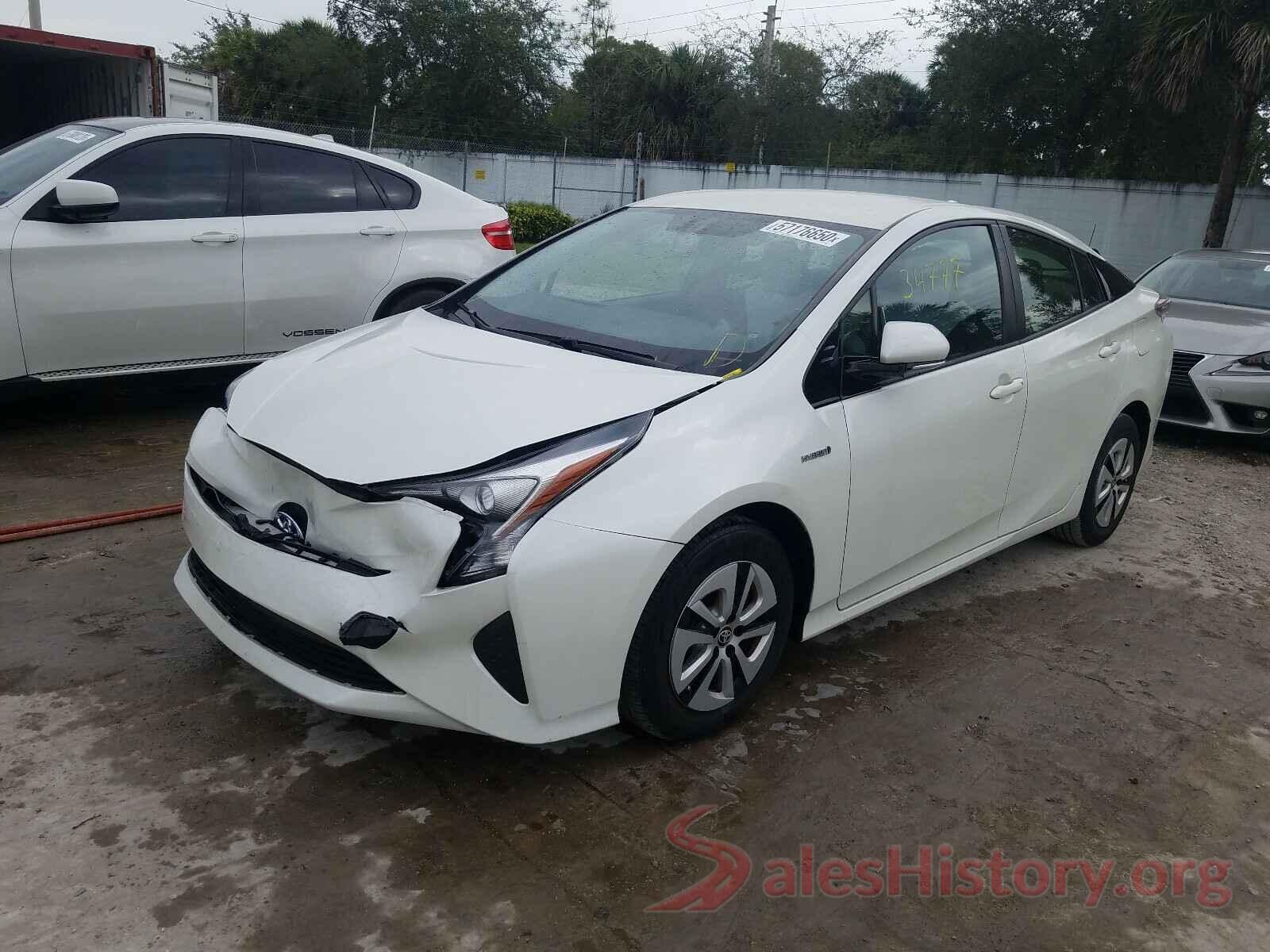 JTDKARFU5G3503049 2016 TOYOTA PRIUS