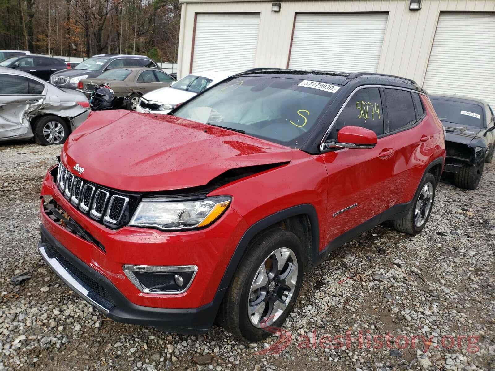 3C4NJDCB1KT596362 2019 JEEP COMPASS