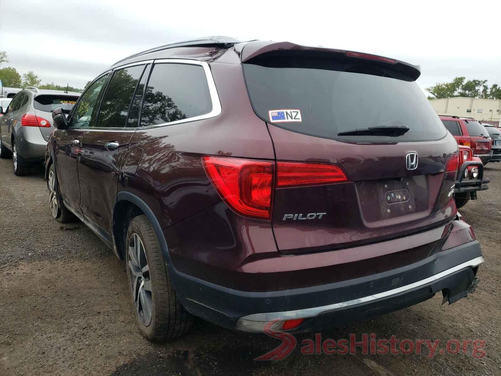 5FNYF6H90GB061139 2016 HONDA PILOT