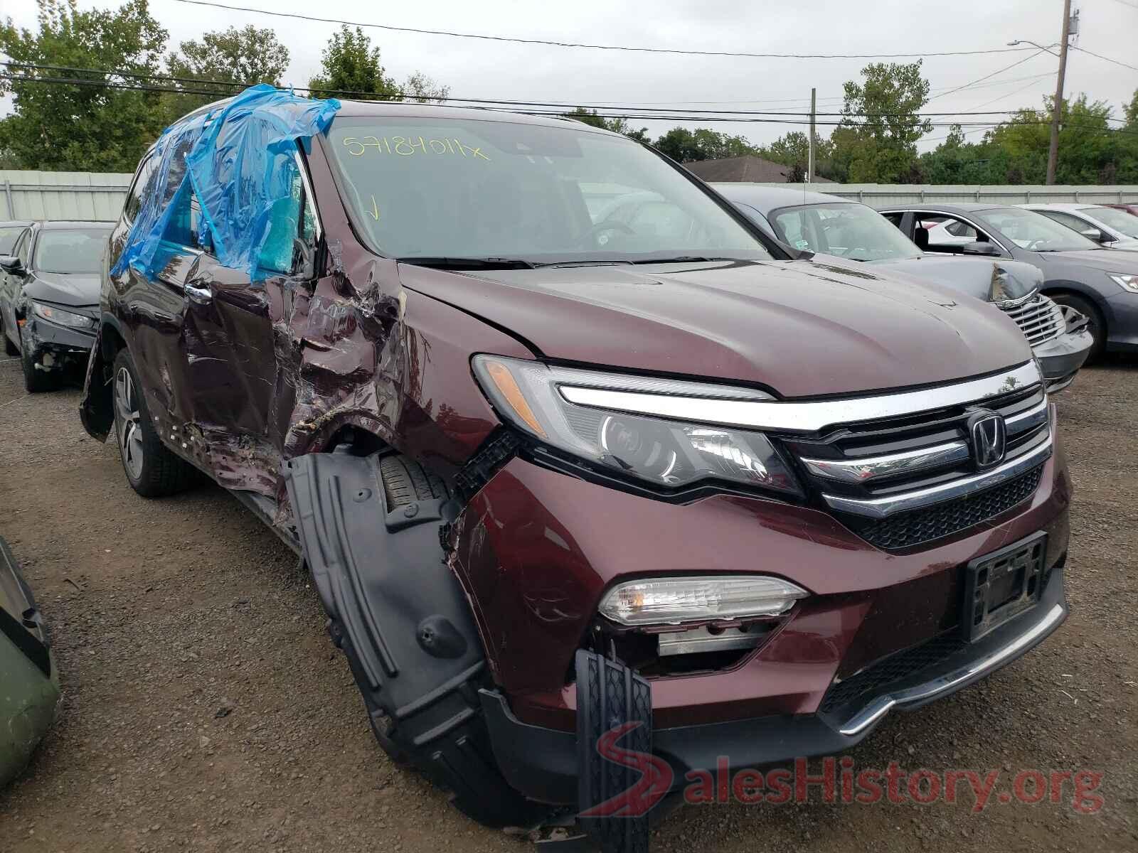 5FNYF6H90GB061139 2016 HONDA PILOT