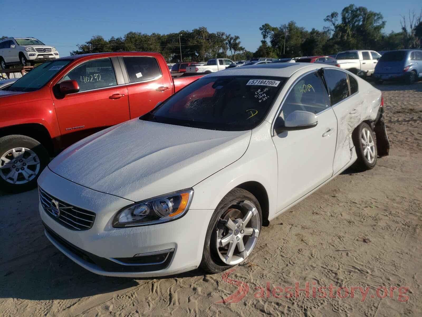 YV126MFK6G2393468 2016 VOLVO S60