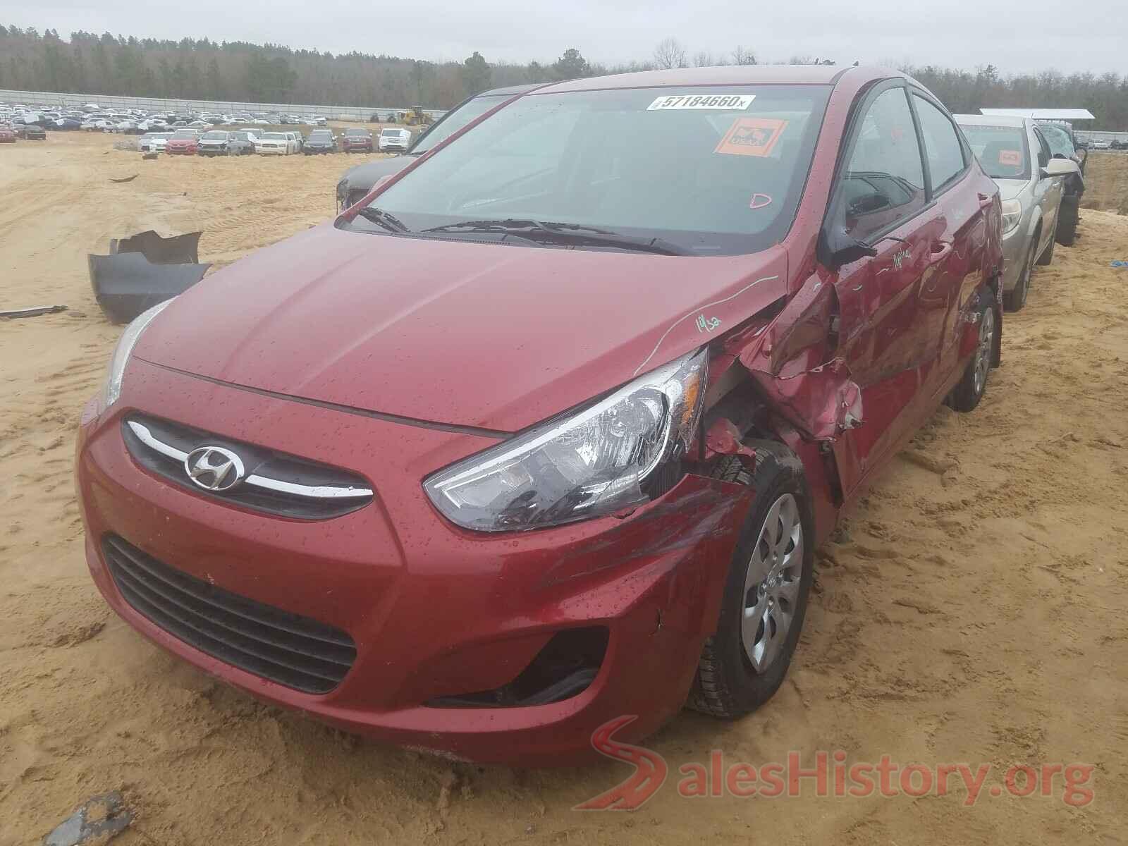 KMHCT4AE3HU391604 2017 HYUNDAI ACCENT