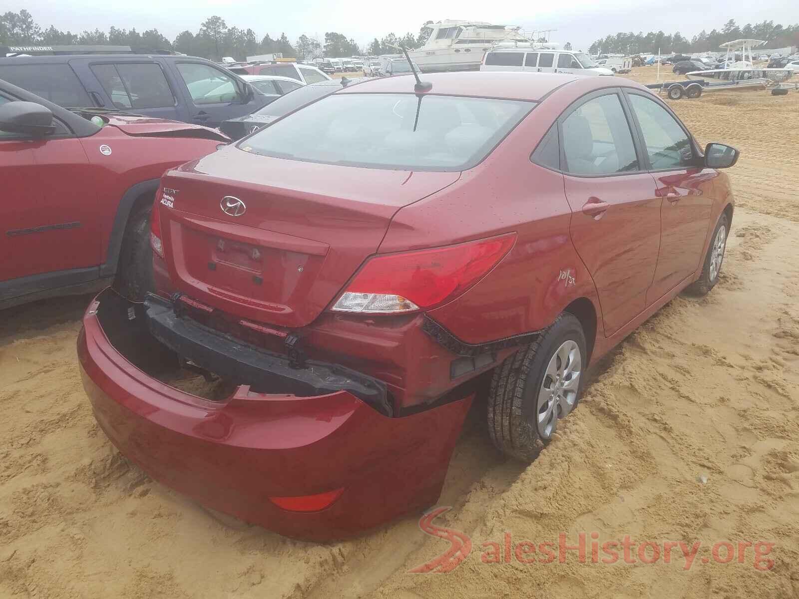 KMHCT4AE3HU391604 2017 HYUNDAI ACCENT