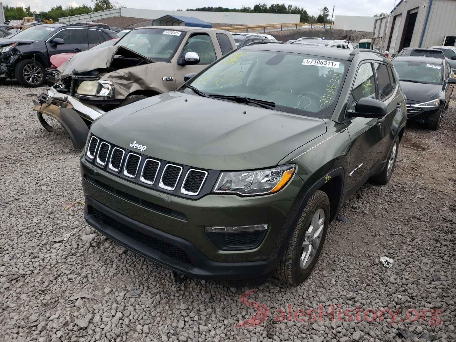 3C4NJCAB8JT182314 2018 JEEP COMPASS