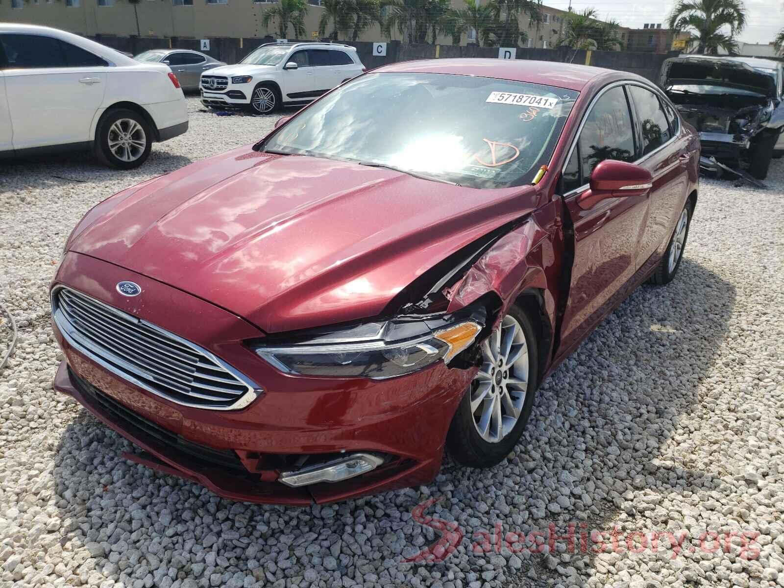 3FA6P0HD9HR130275 2017 FORD FUSION