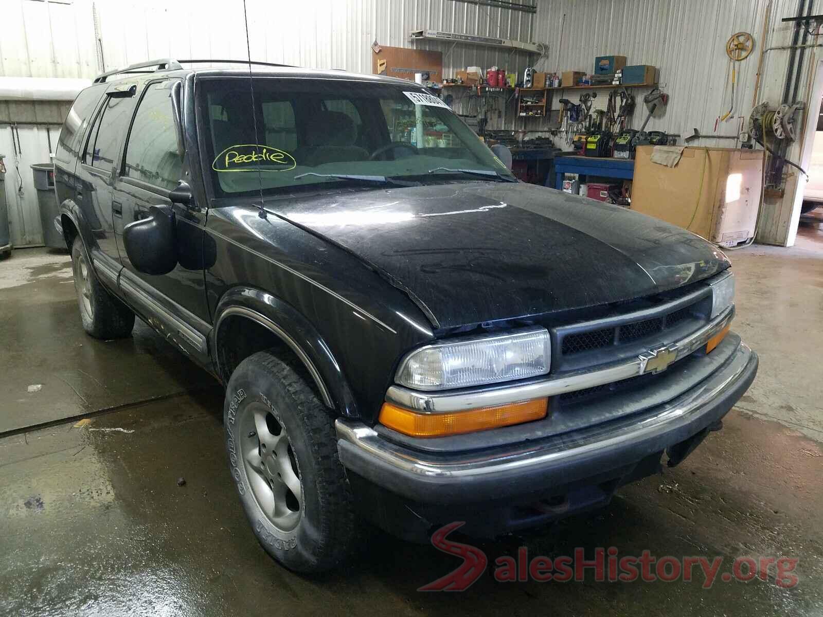 1GNDT13W5W2288858 1998 CHEVROLET BLAZER