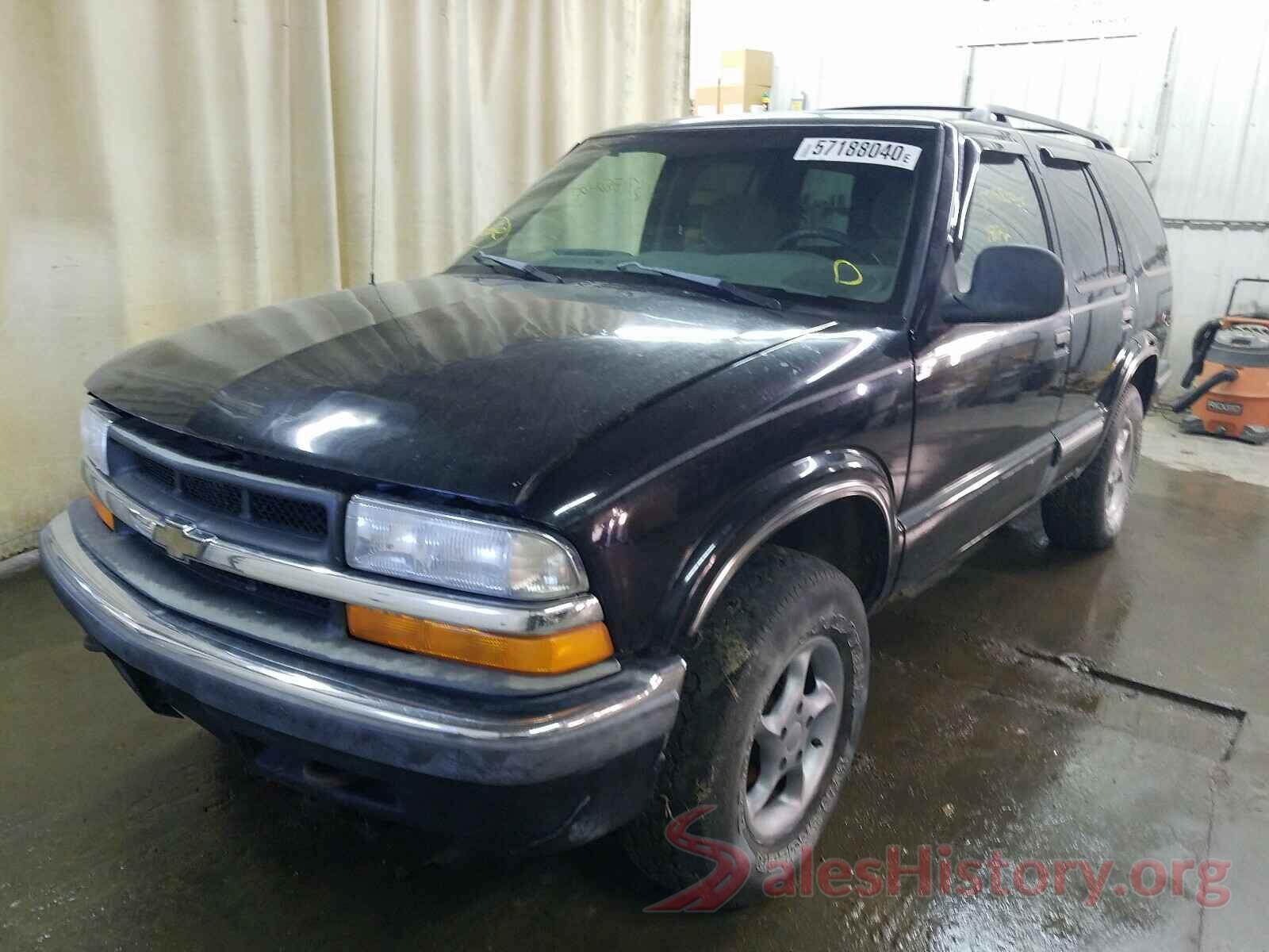 1GNDT13W5W2288858 1998 CHEVROLET BLAZER