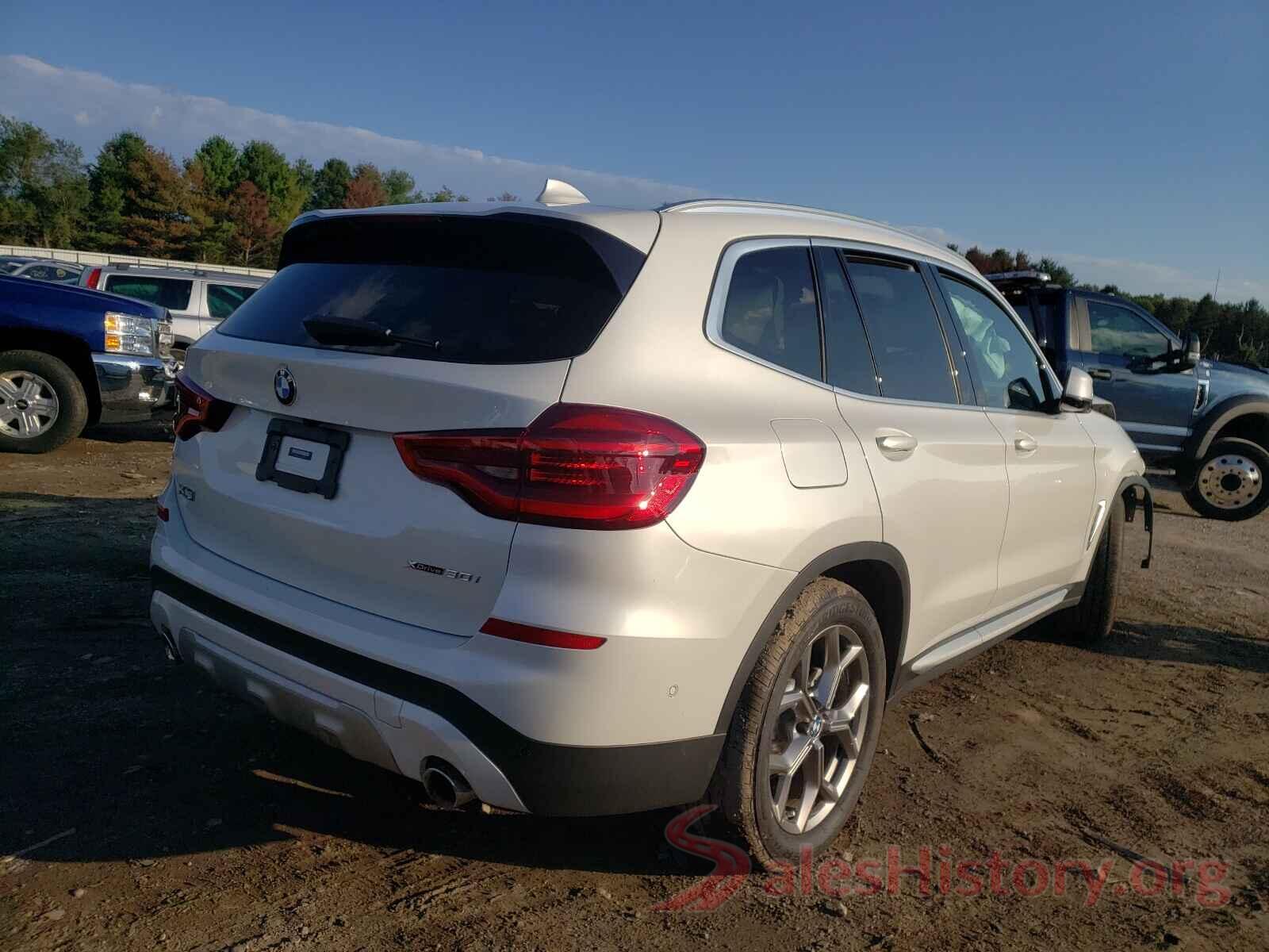 5UXTY5C00L9D58540 2020 BMW X3