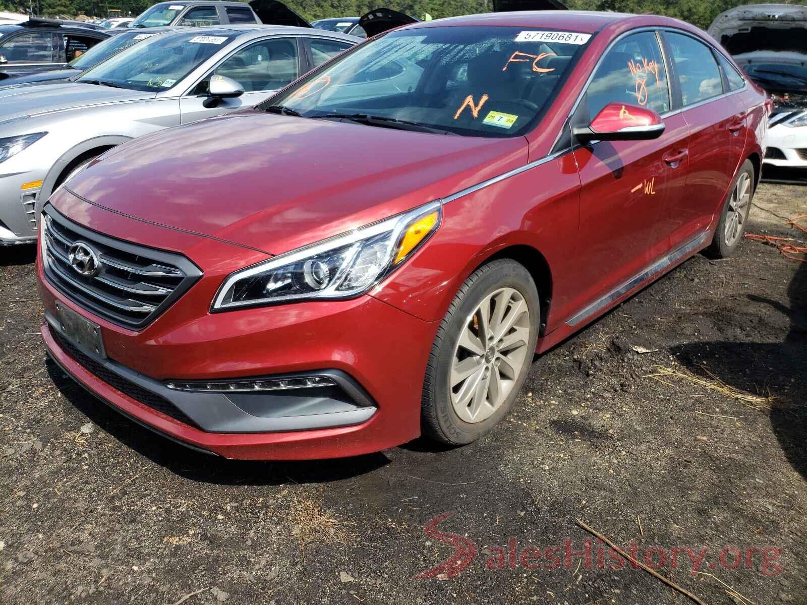 5NPE34AF3GH314021 2016 HYUNDAI SONATA