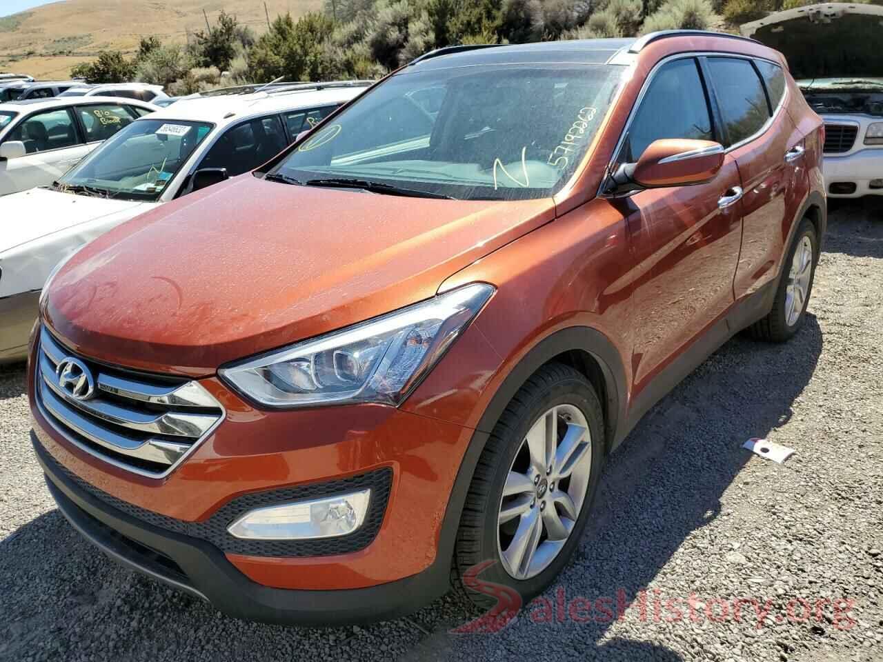 5XYZWDLA9FG245383 2015 HYUNDAI SANTA FE